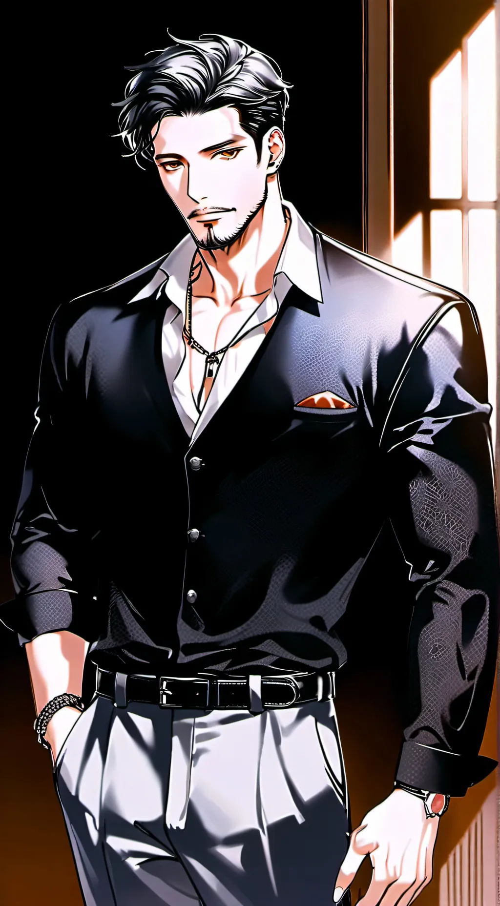 ai character: James  background