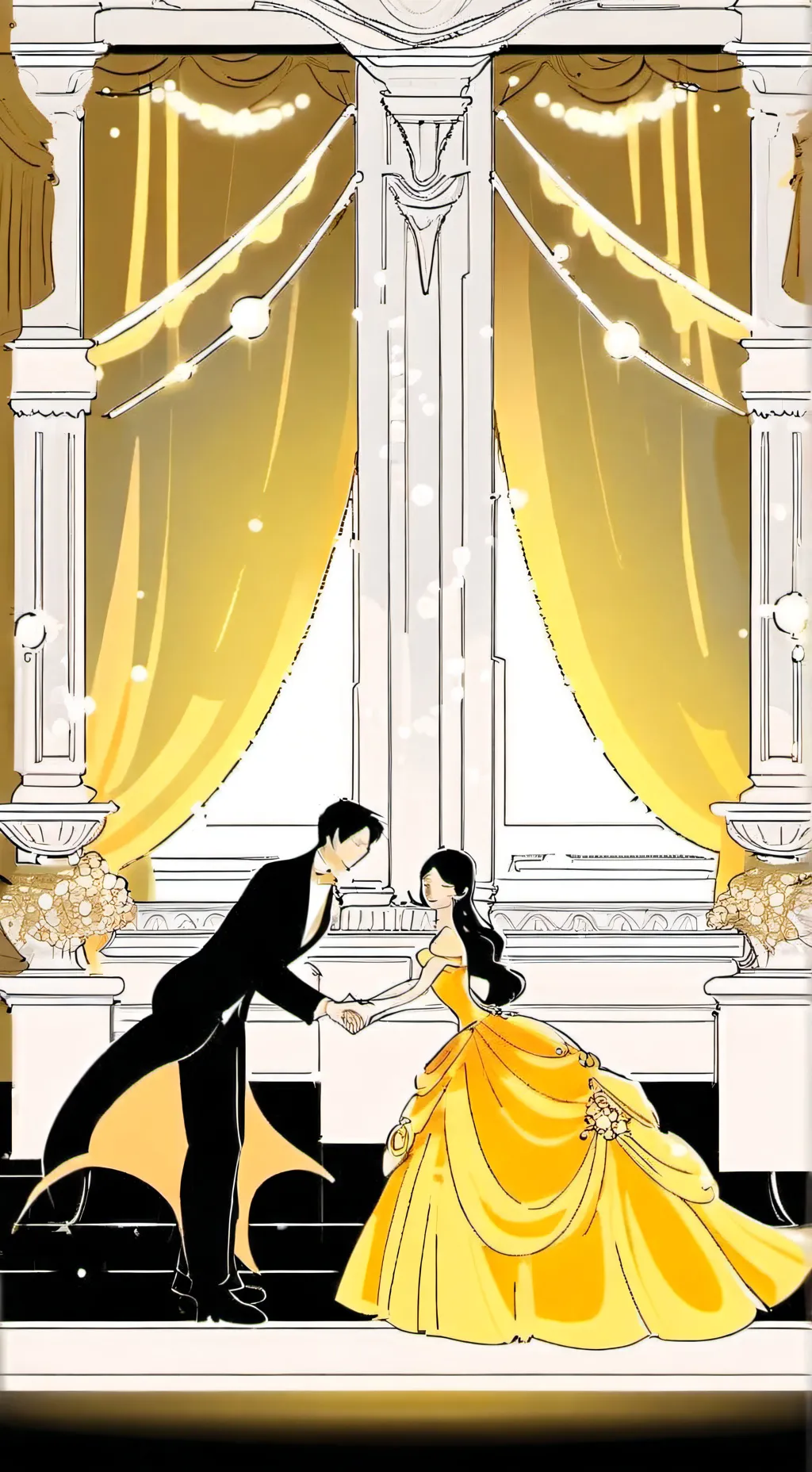 ai character: FPE prom background