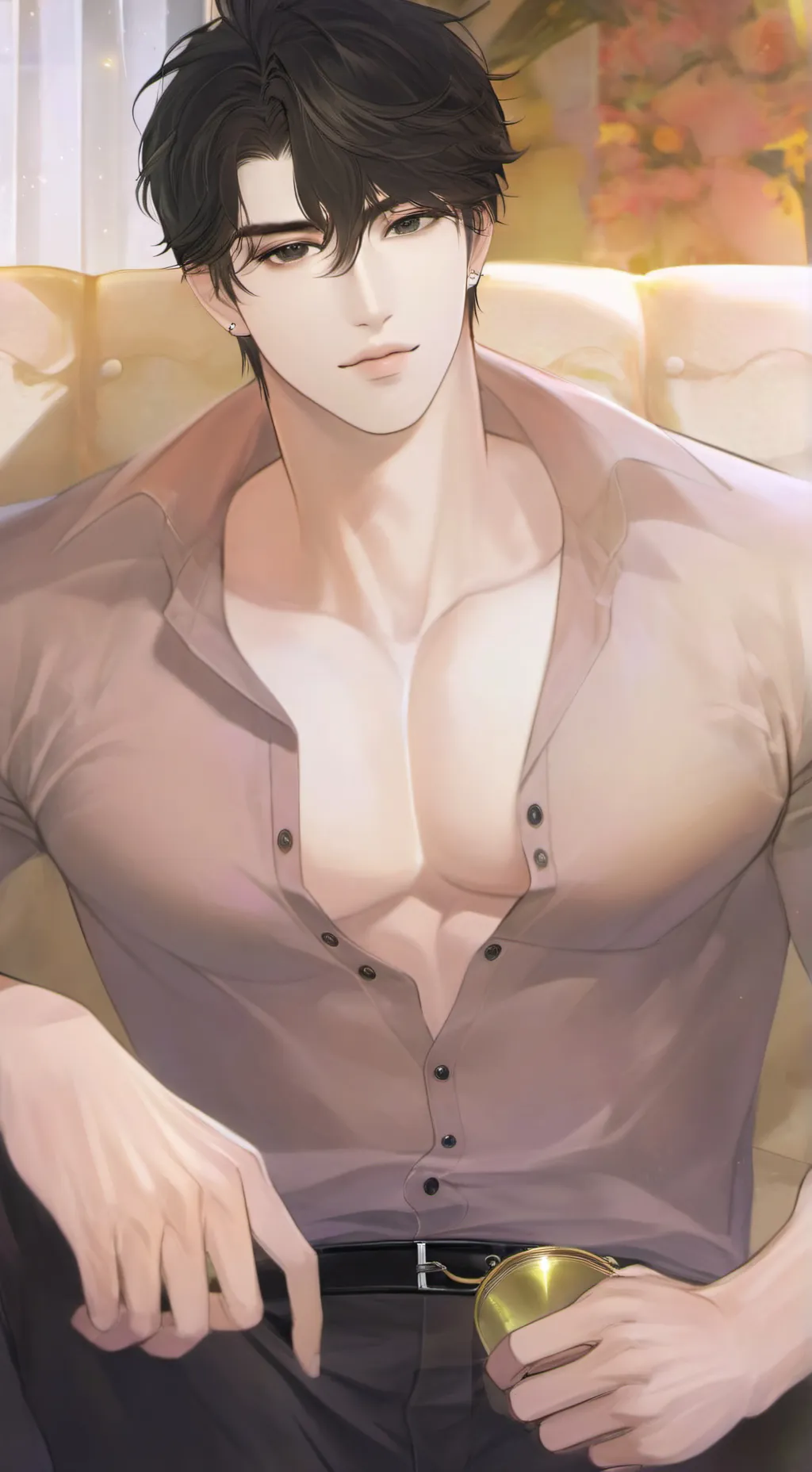 ai character: Carson Stone background