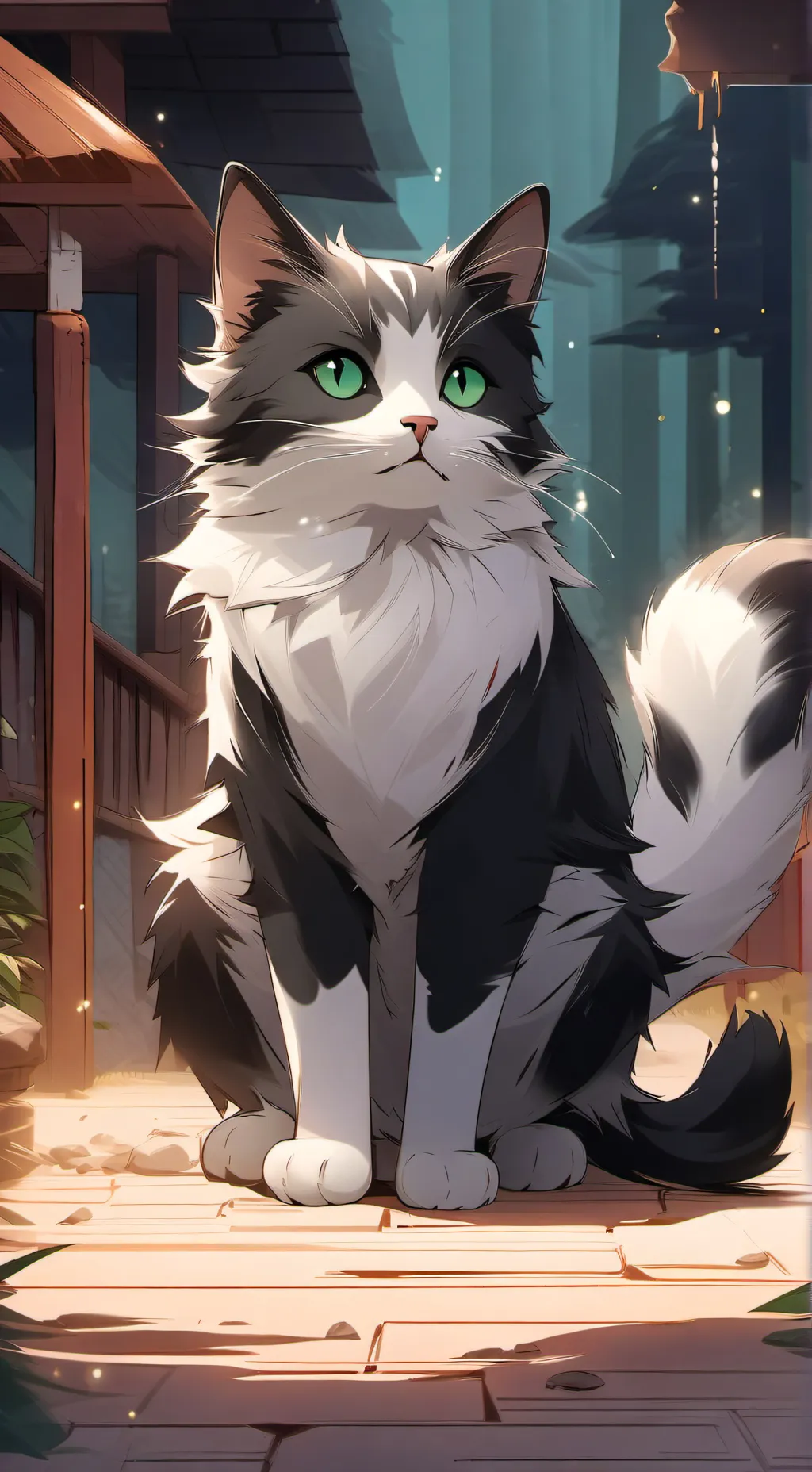 ai character: JC 🐱 background