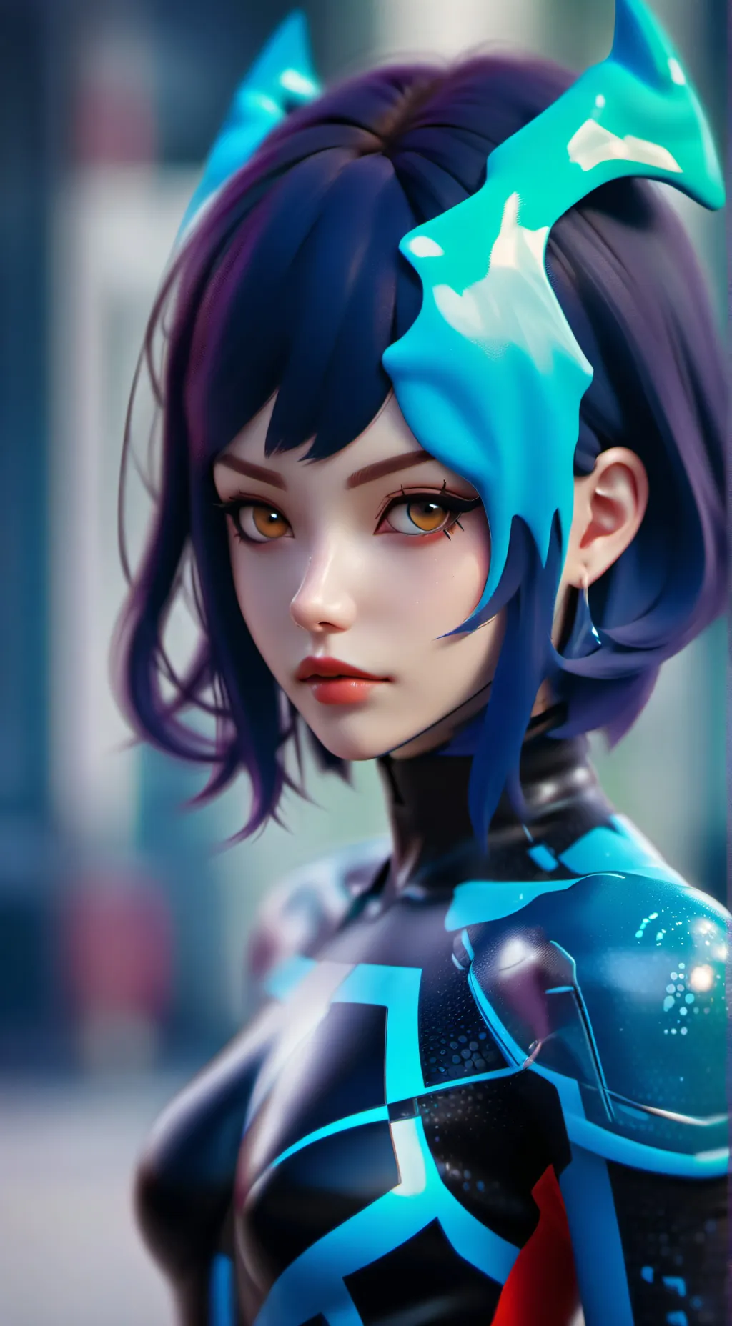 ai character: Sprunki hates Radd background