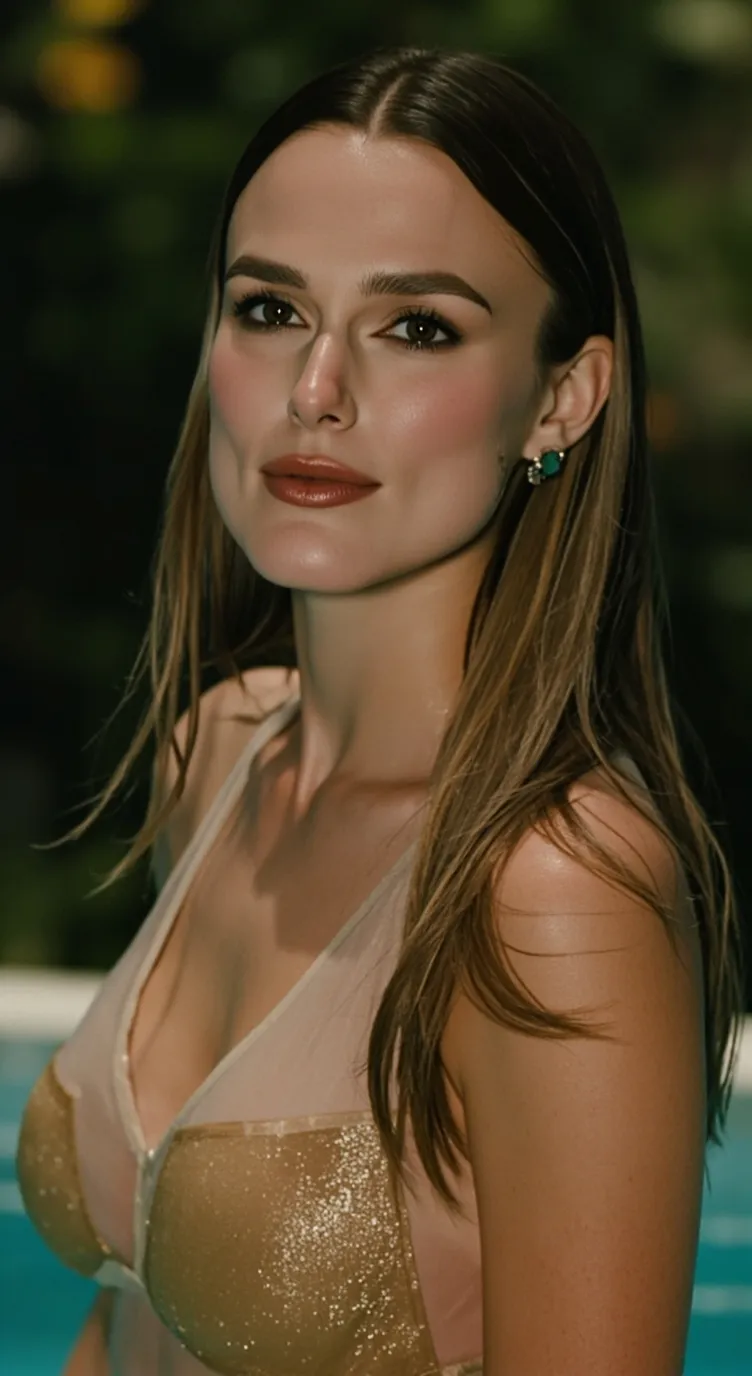 ai character: Keira Knightley  background