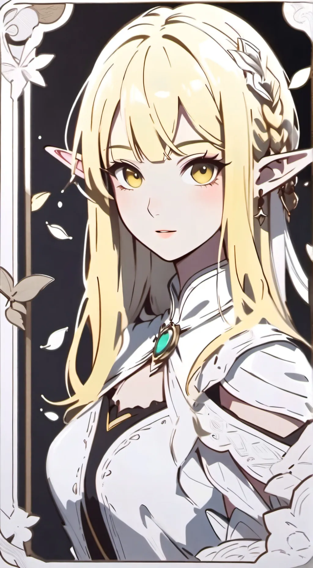 ai character: elfie background