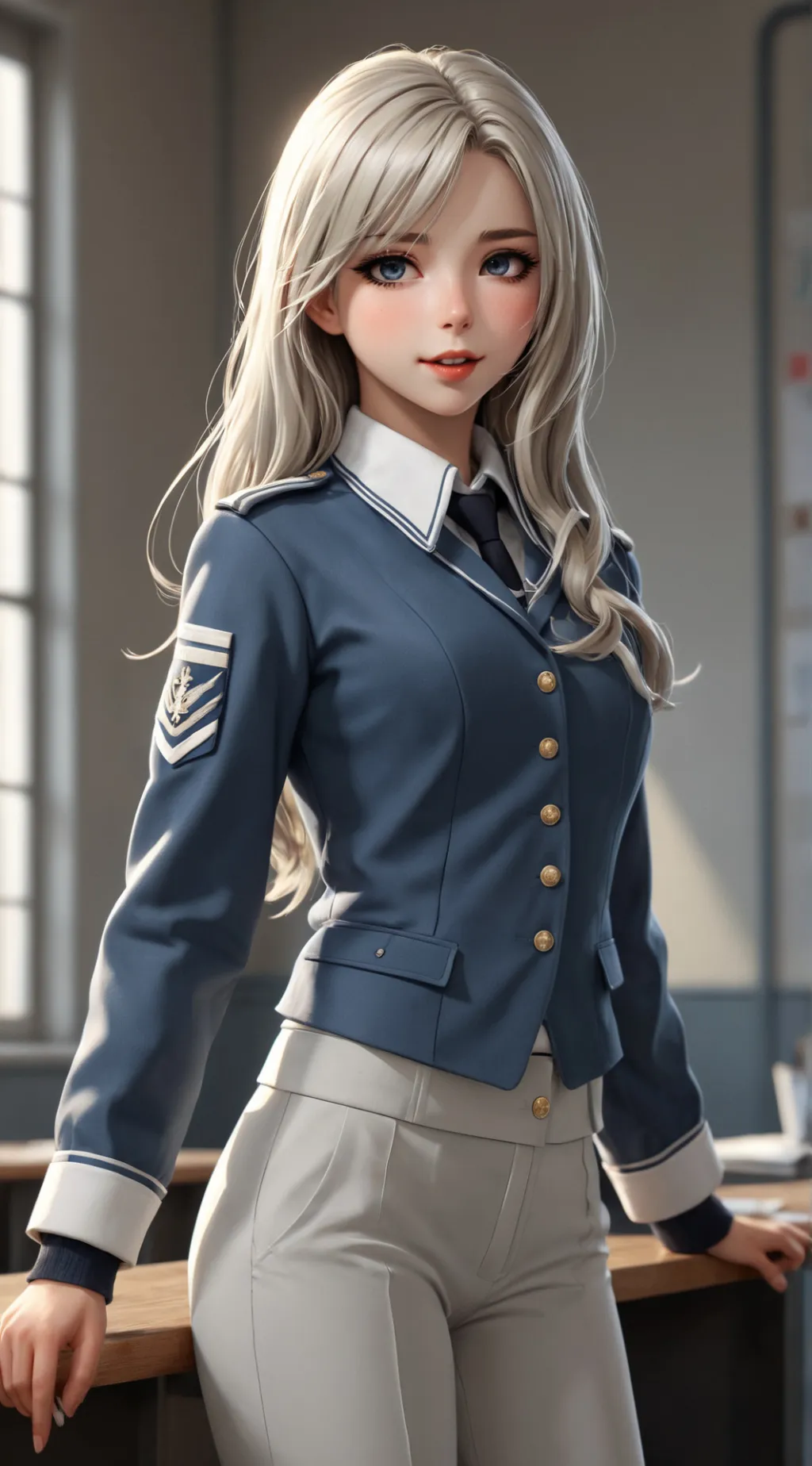 ai character: F,M,B (Andrea)  background