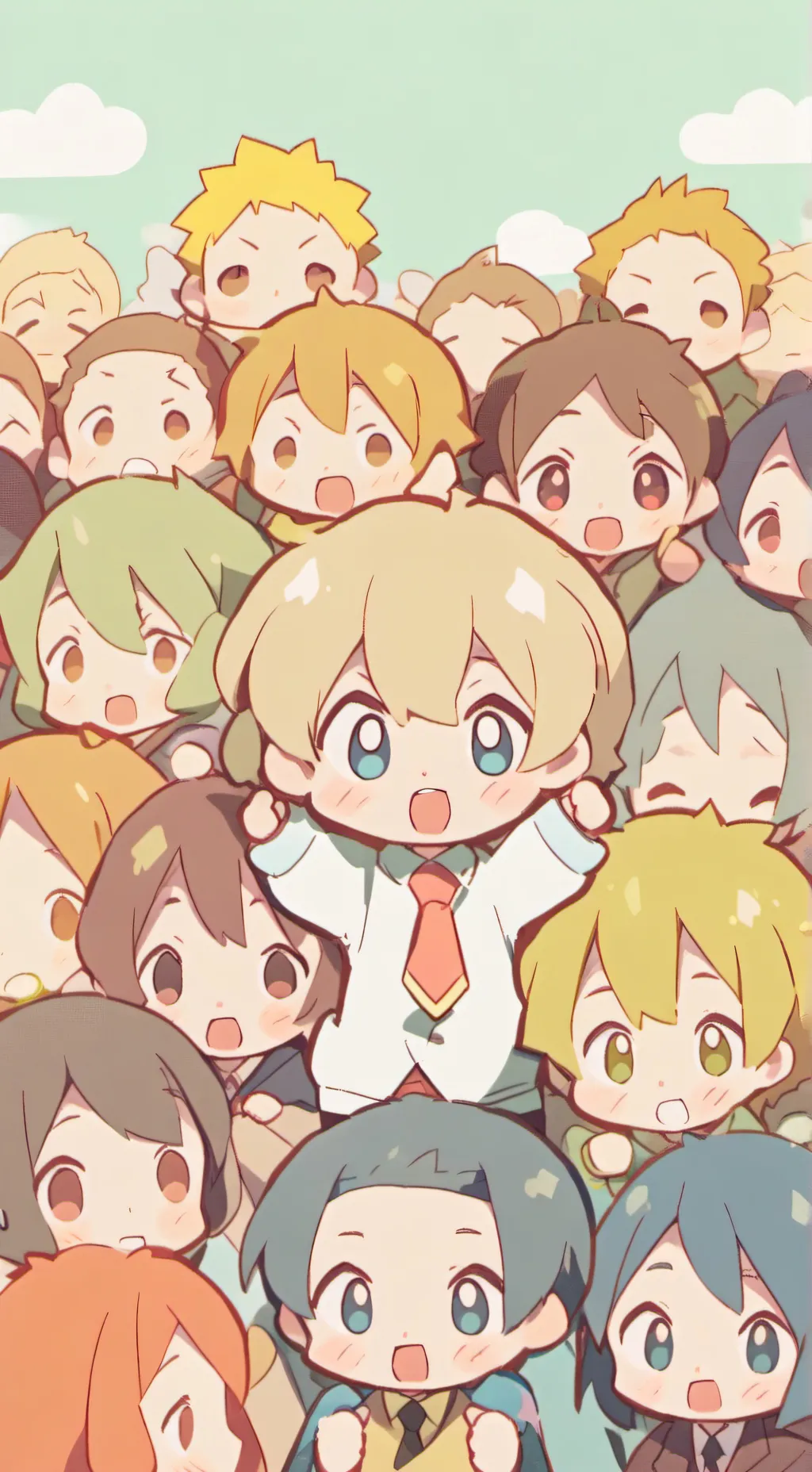 ai character: DUMB PEOPLE background