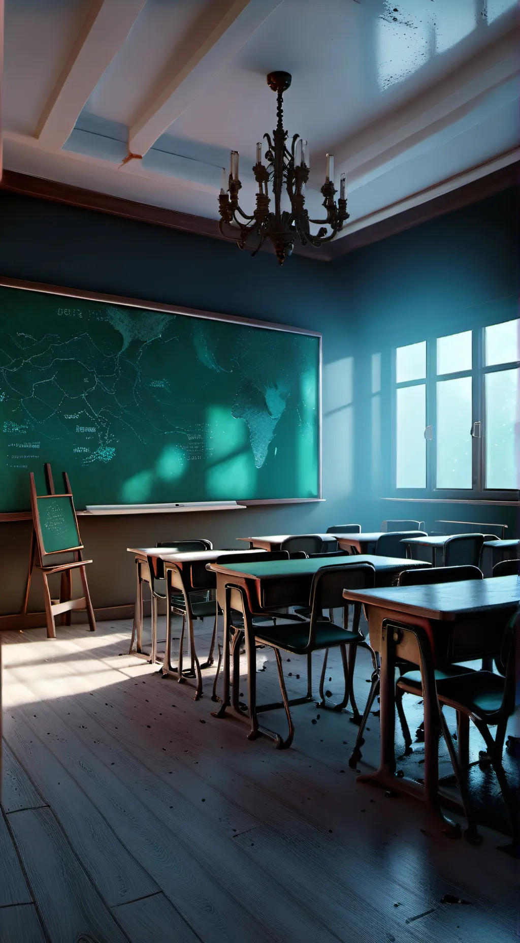 ai character: monster school background