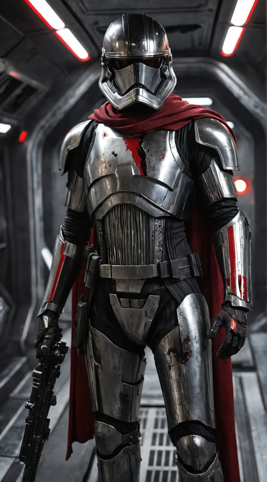 ai character: Captain Phasma background