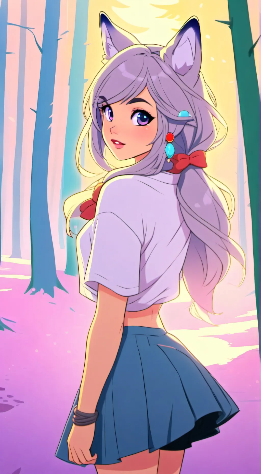 ai character: Lila background