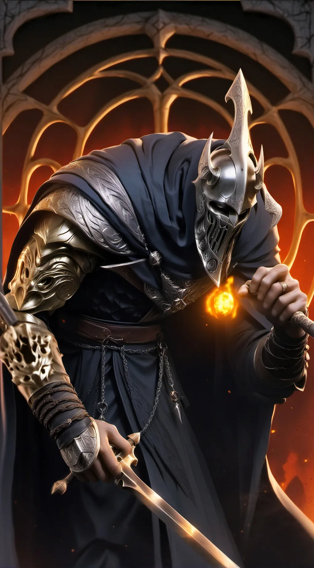ai character: Have a bowl background