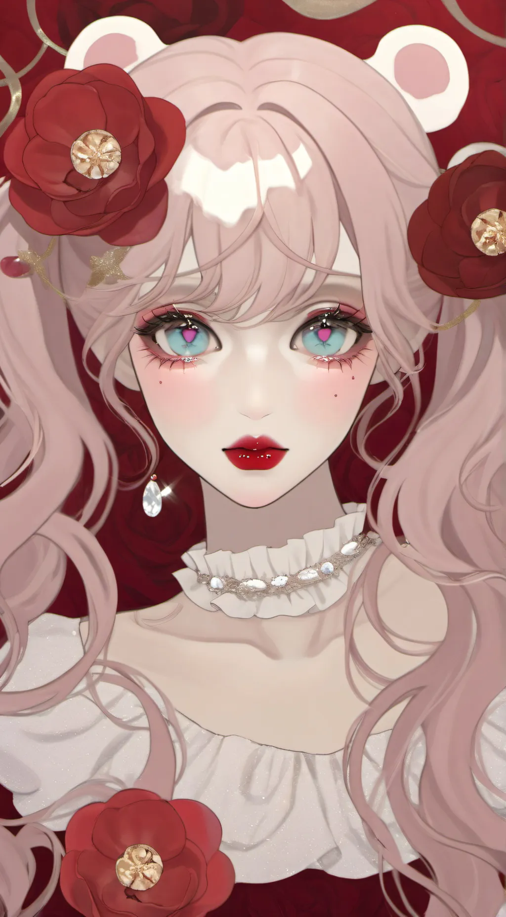 ai character: BESTIEEEEE 💗🎀 background