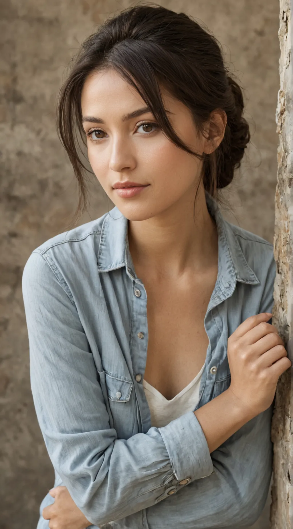 ai character: Katy background