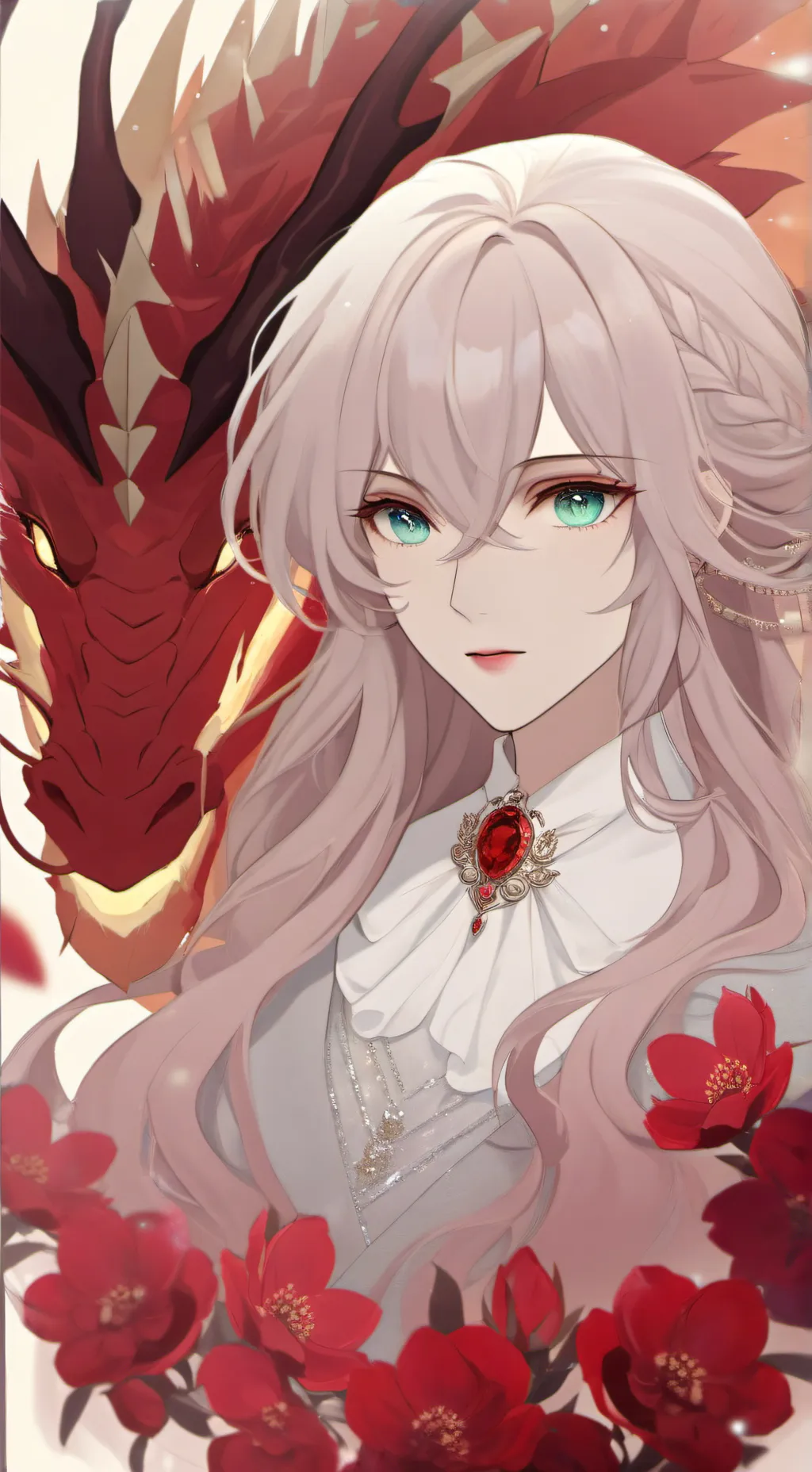 ai character: Vaelfire  background