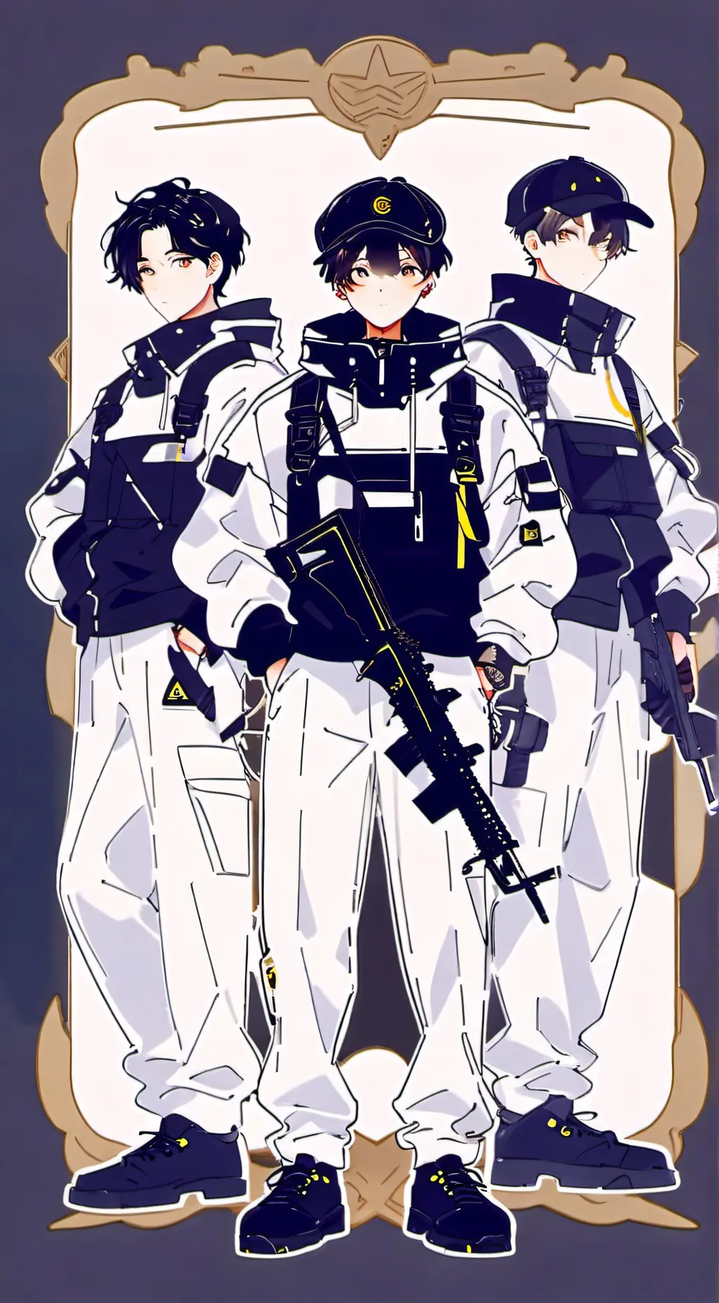 ai character: James swat background