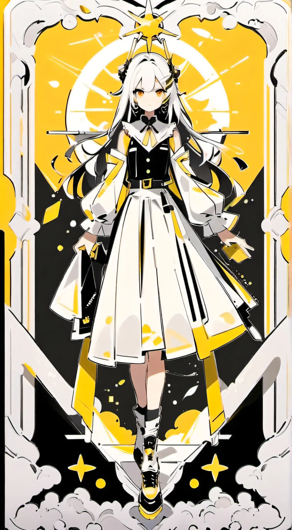 ai character: Aphamau creaw background