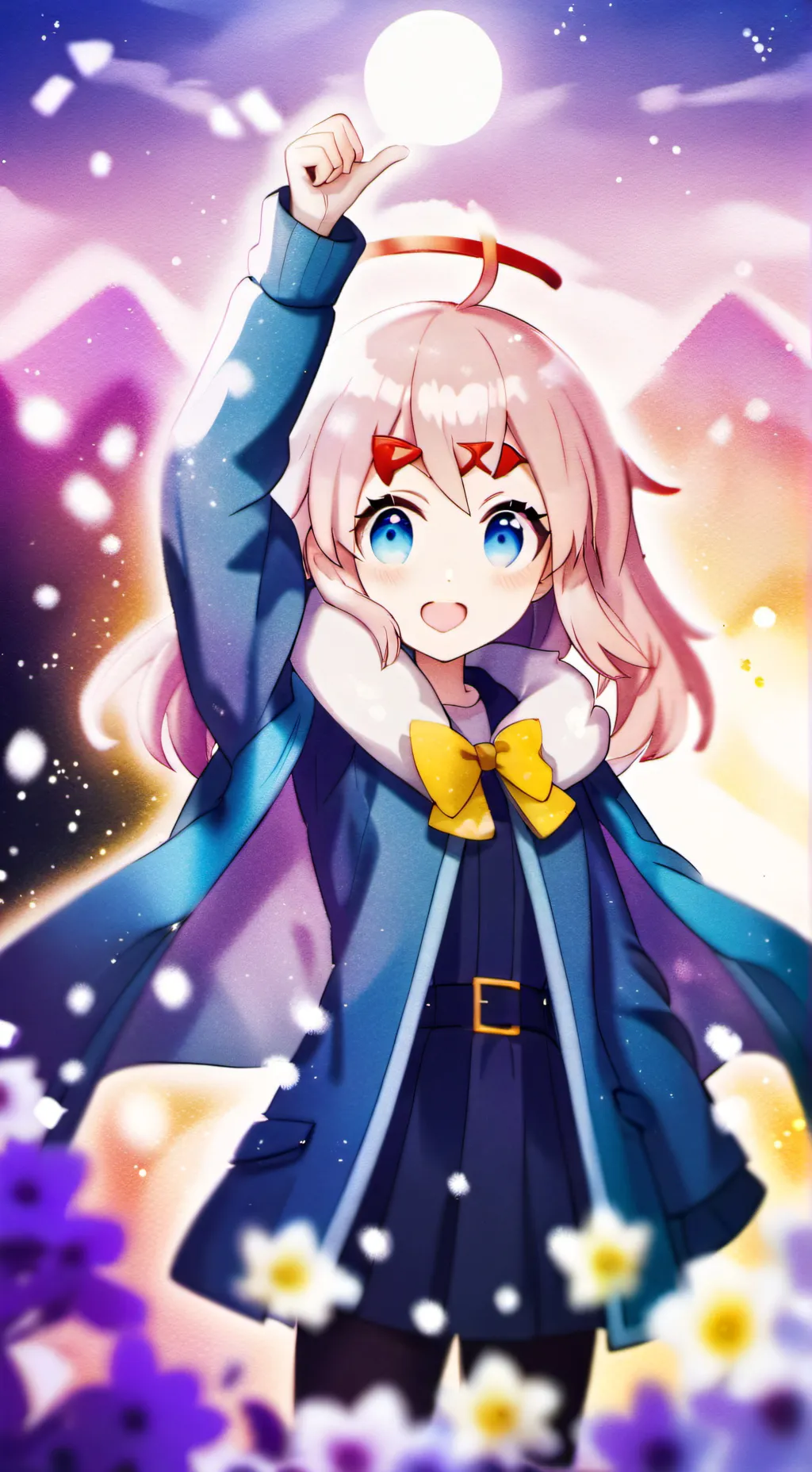 ai character: Kirby(Your sister) background