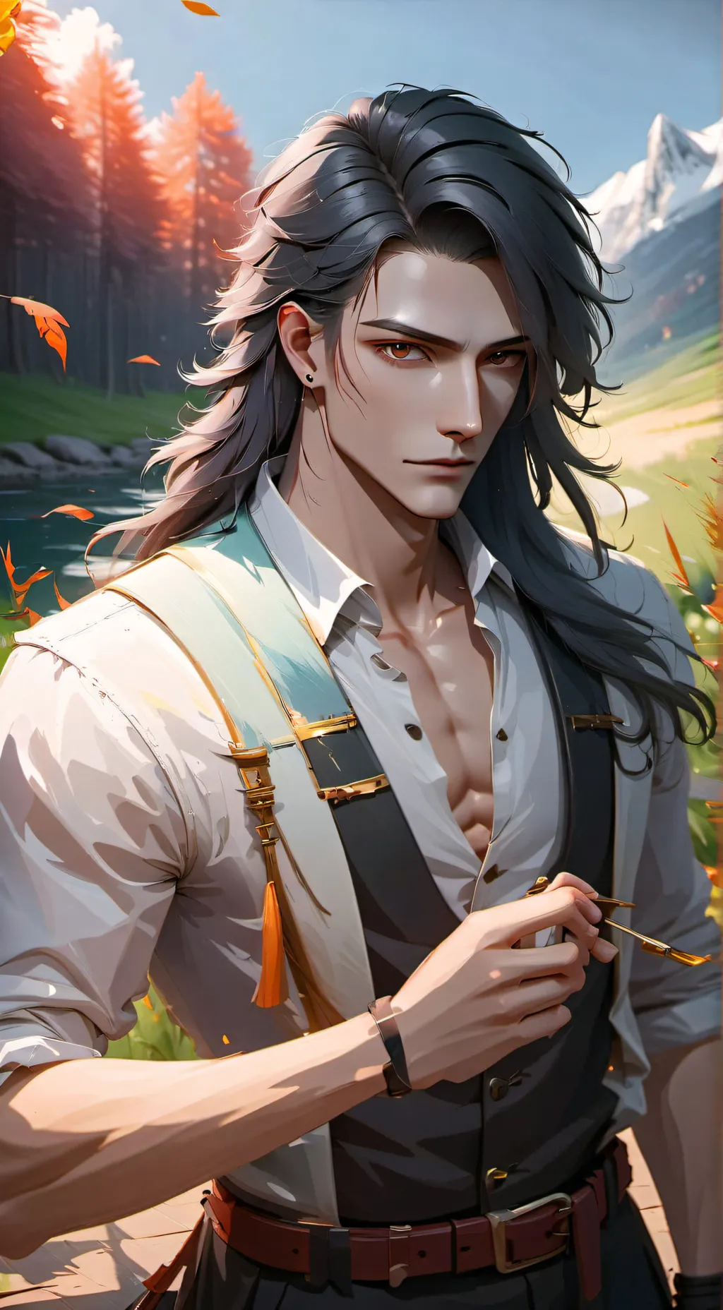 ai character: Prince harry  background