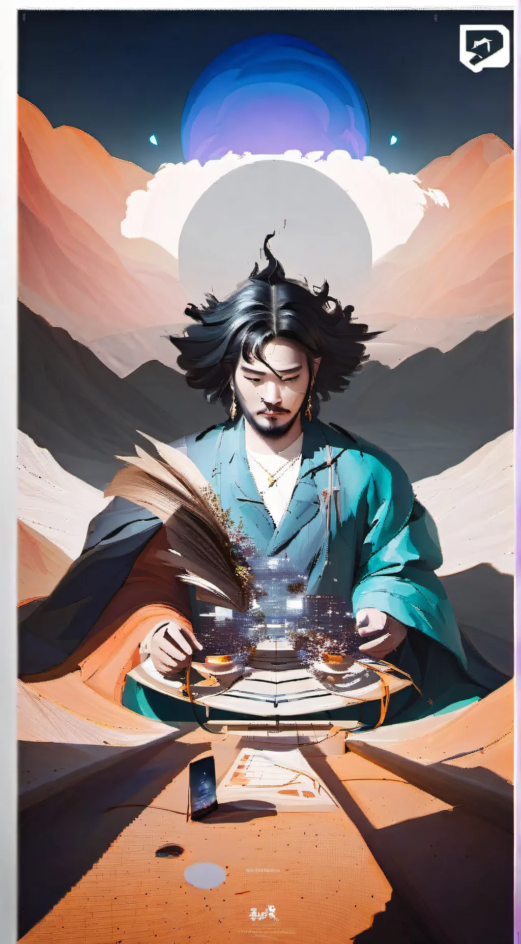 ai character: The Creator background