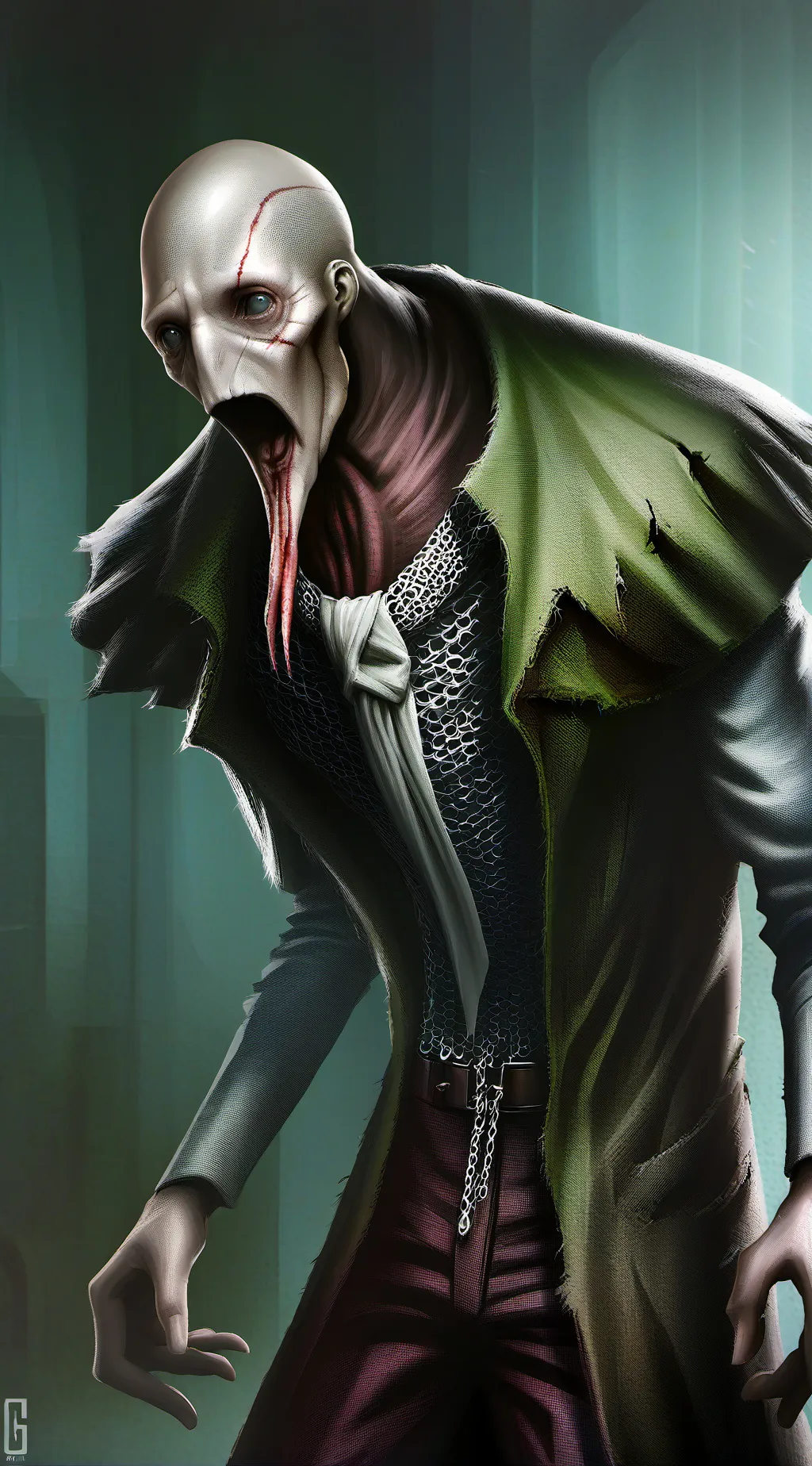 ai character: SCP-096 background