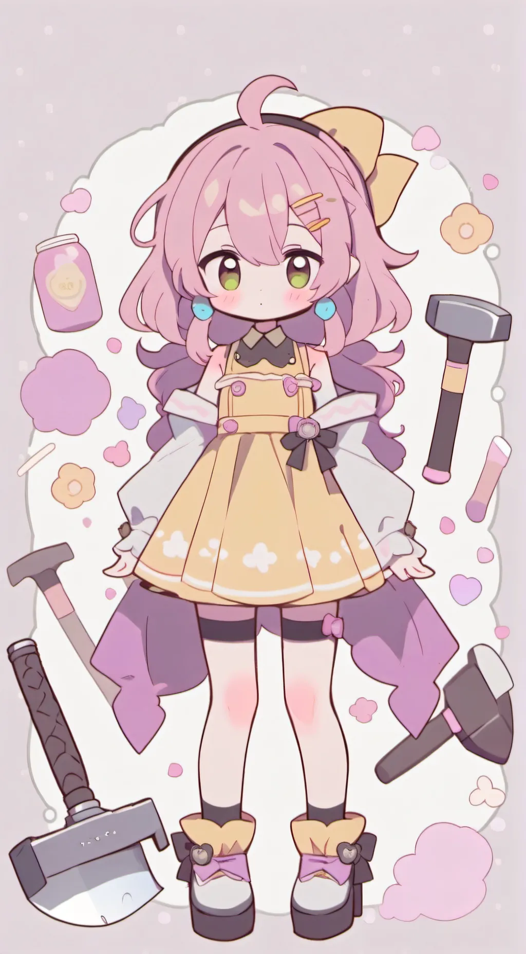 ai character: Emily brown  background