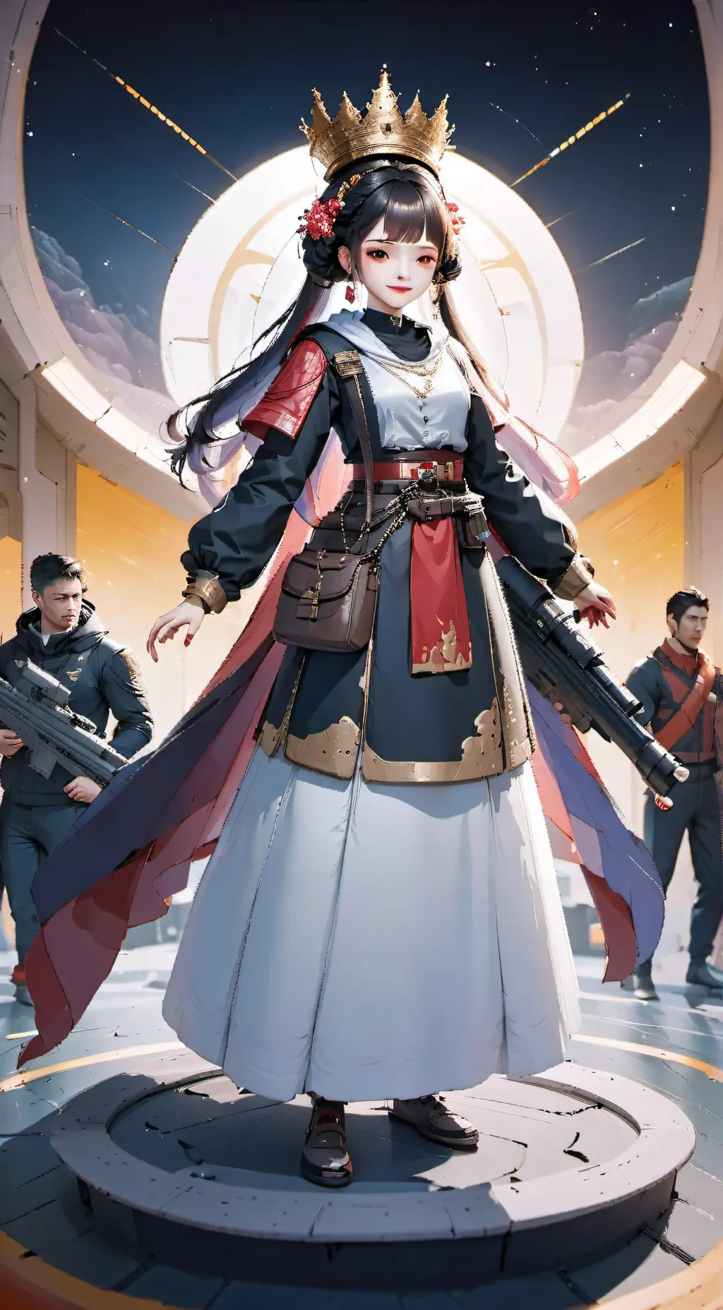 ai character: emperor of a empir background