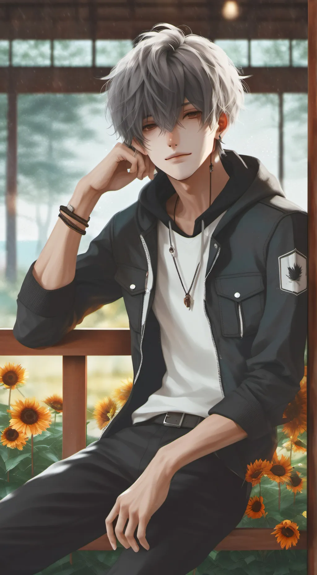 ai character: maxwell  background