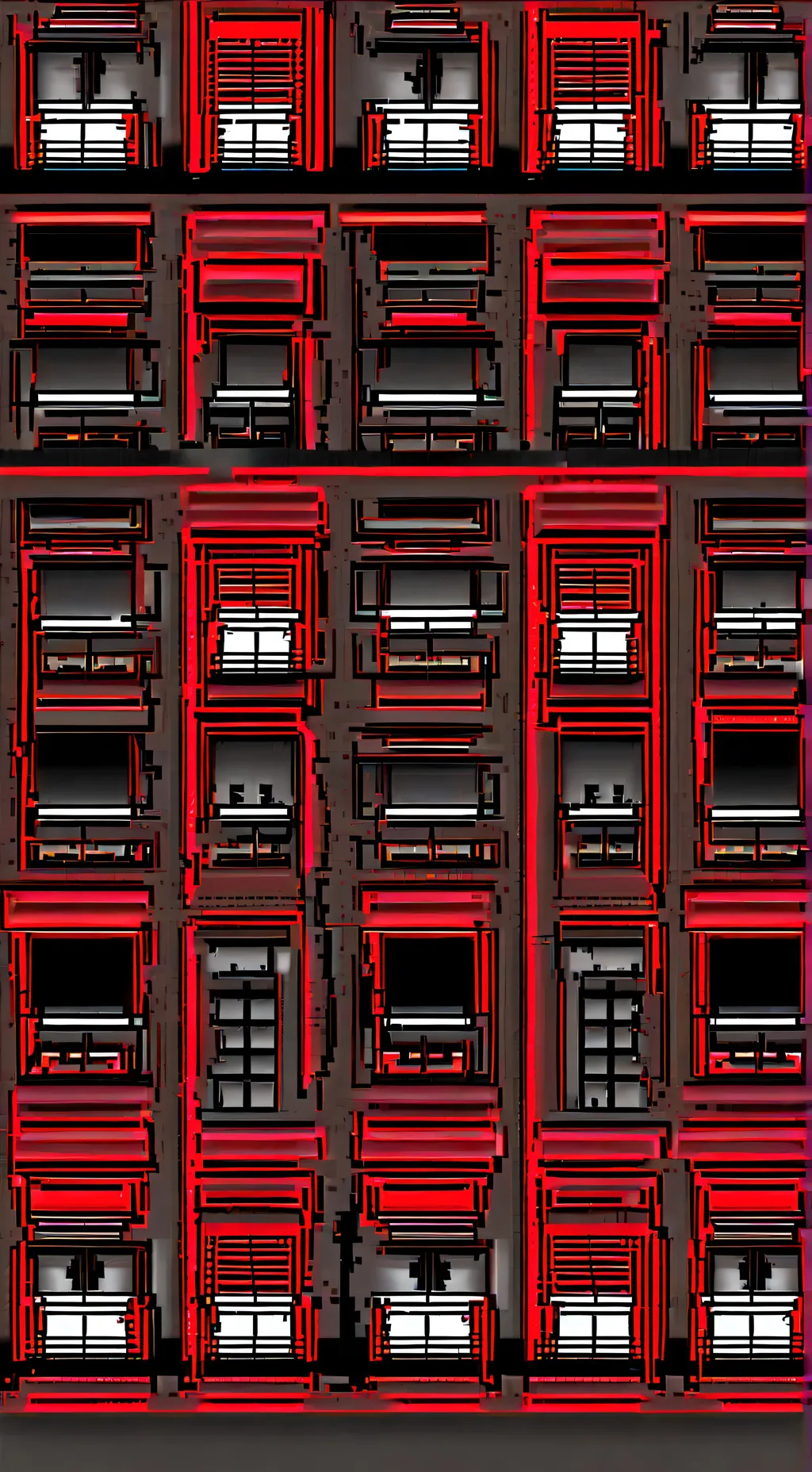 ai character: Mr Radio x alastor background