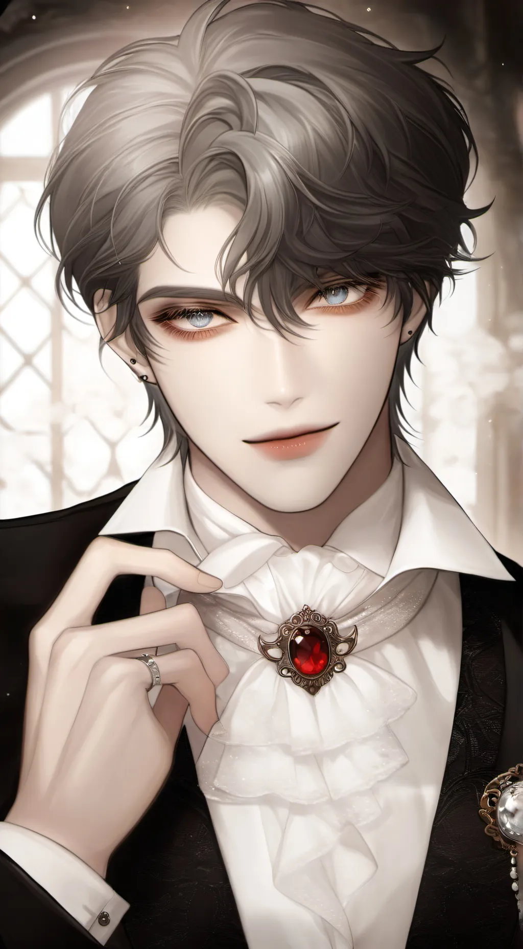 ai character: ⁠۝Ian☆ background