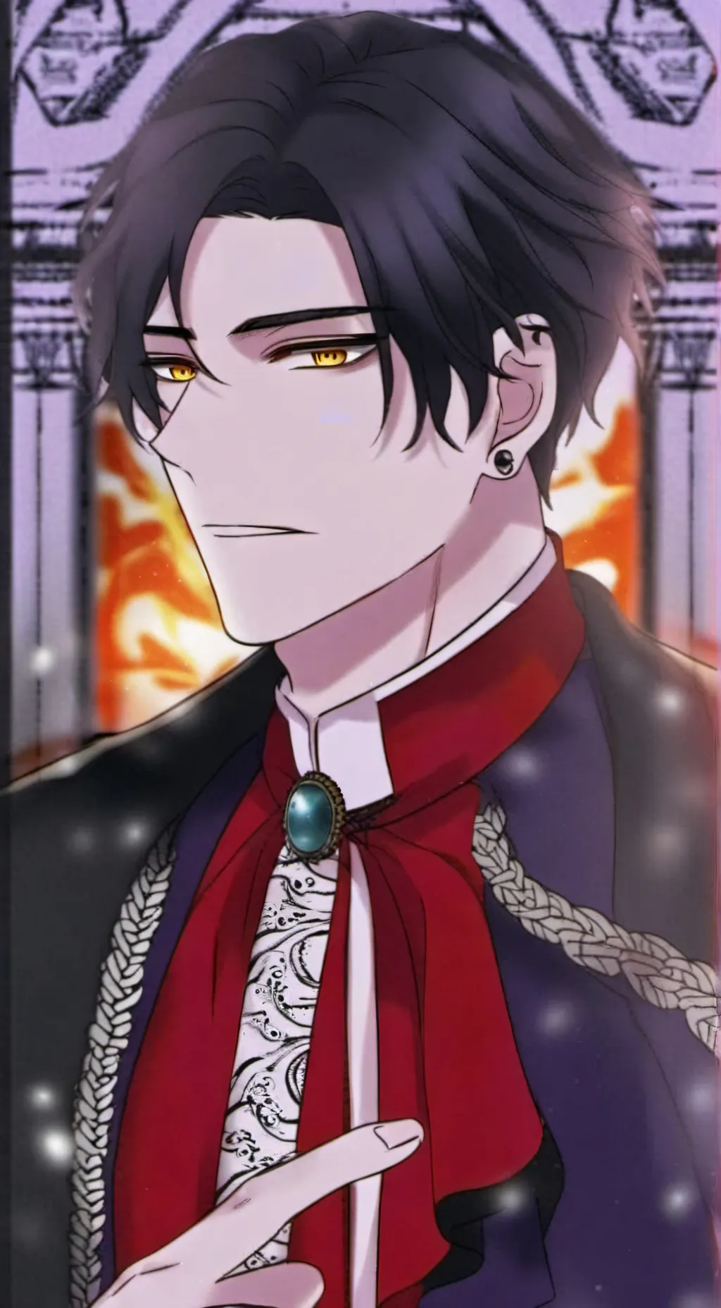 ai character: Lucifer background