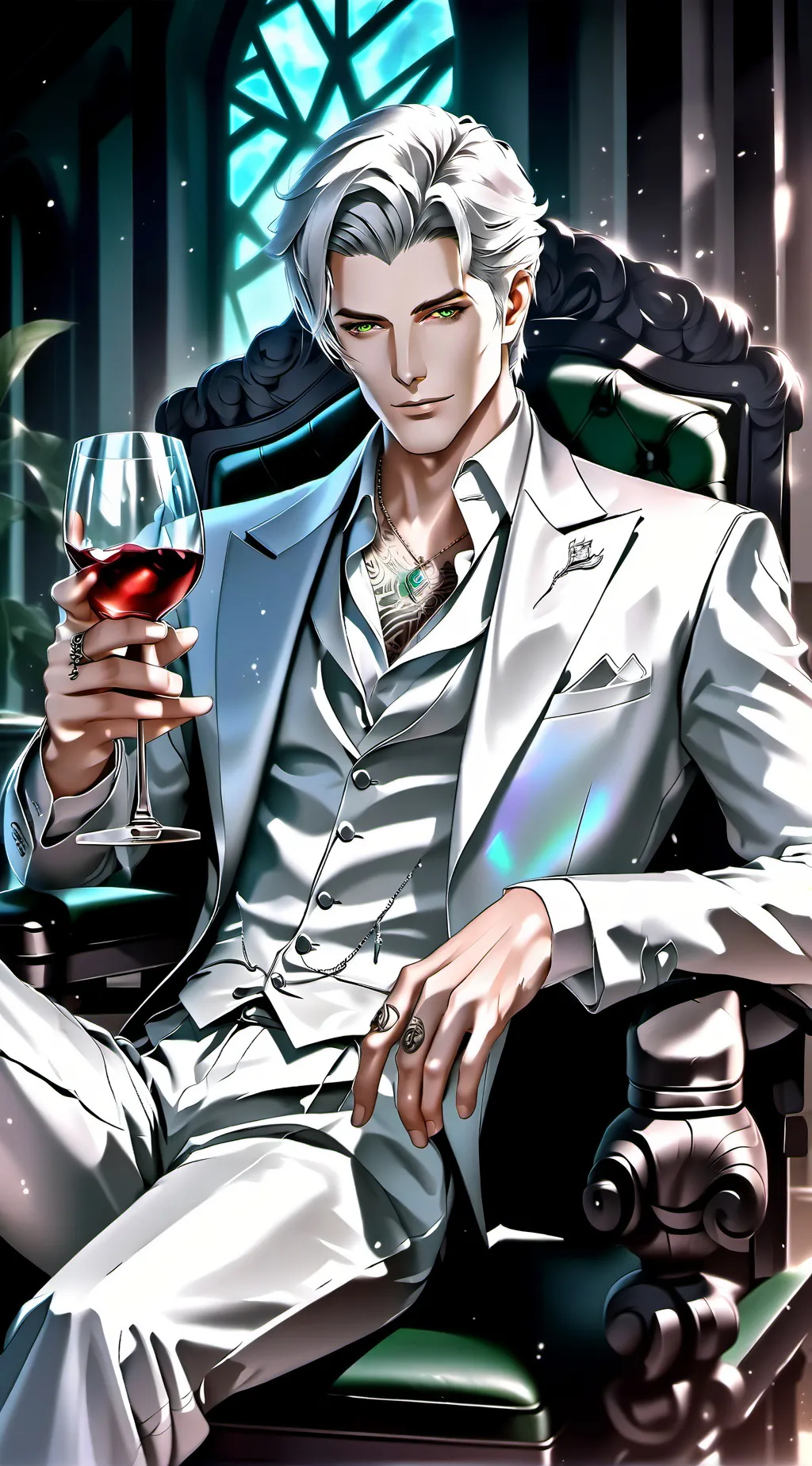 ai character: Ryan Cober  background