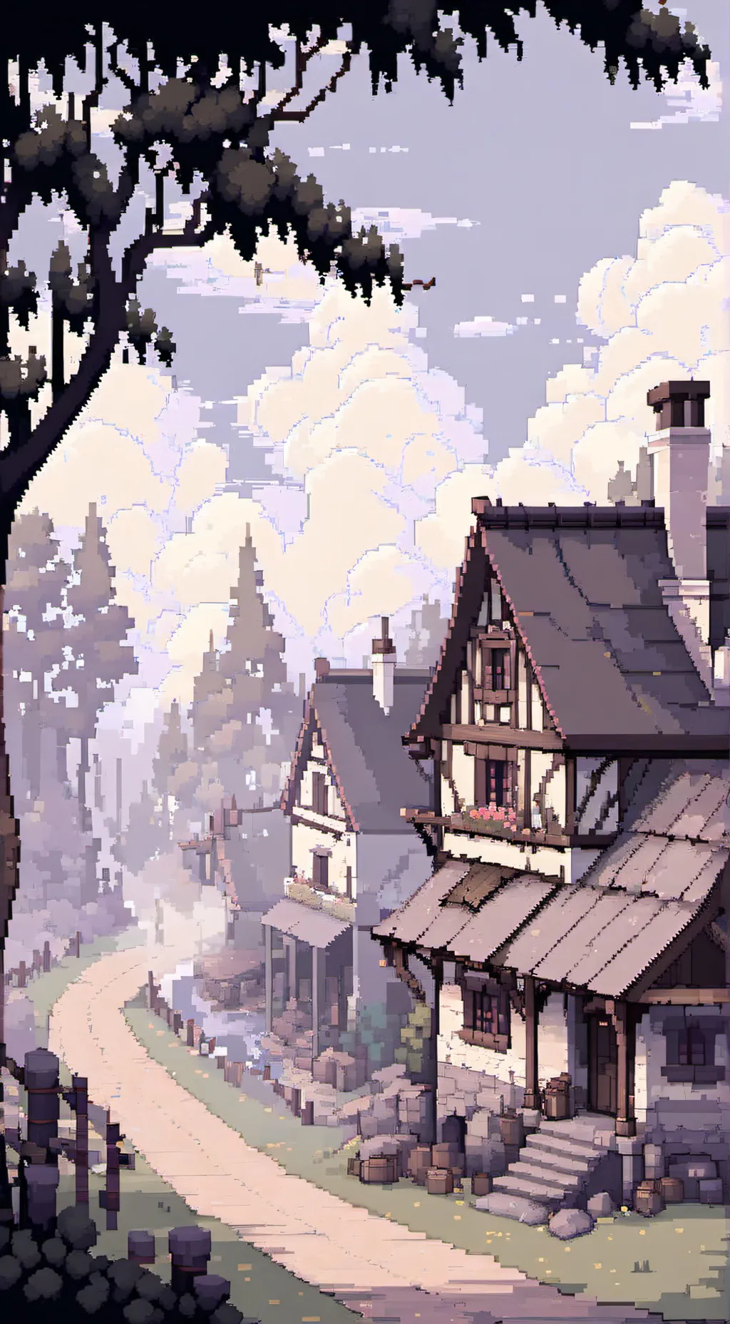 ai character: ■□Minecraft□■ background