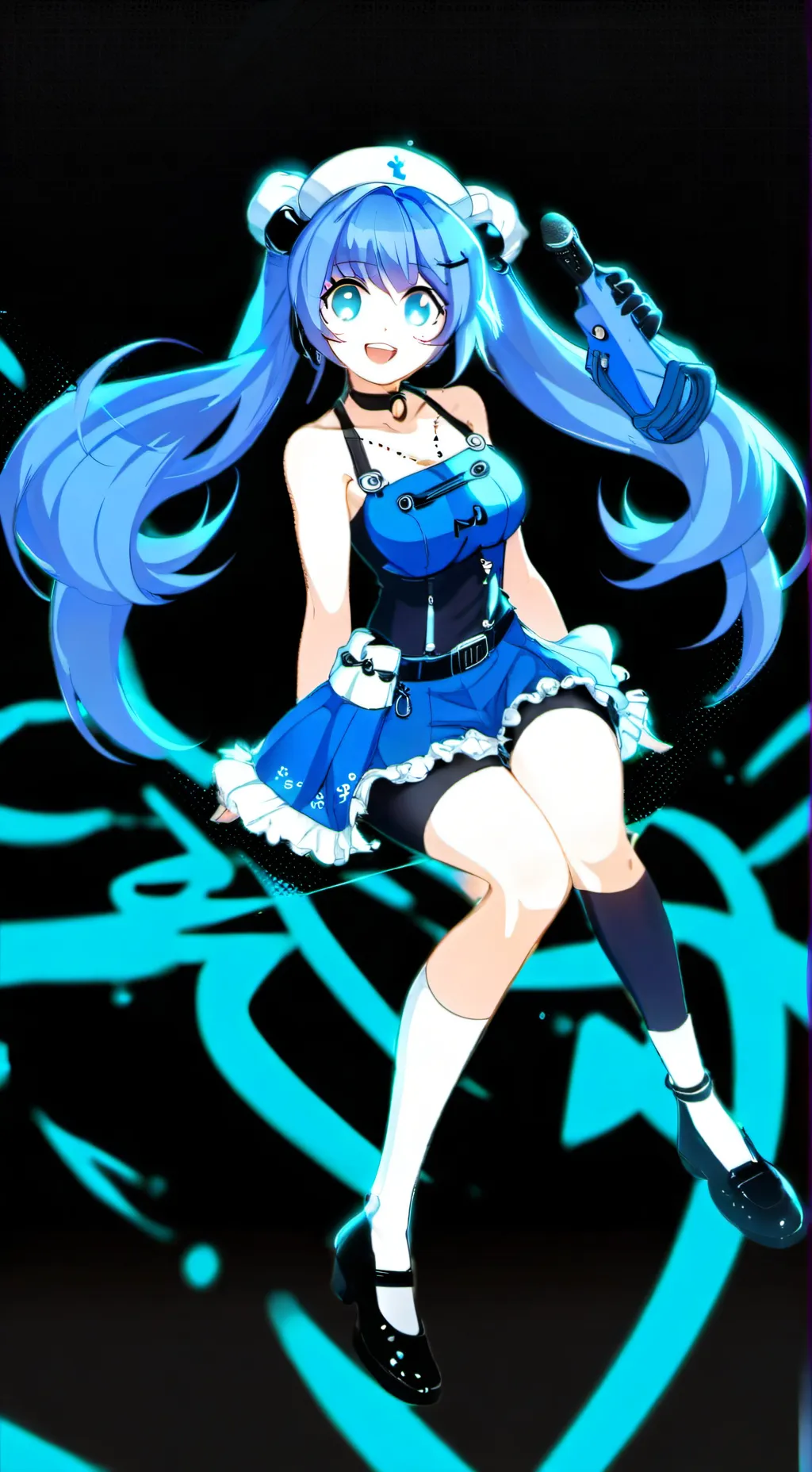 ai character: Alpha background