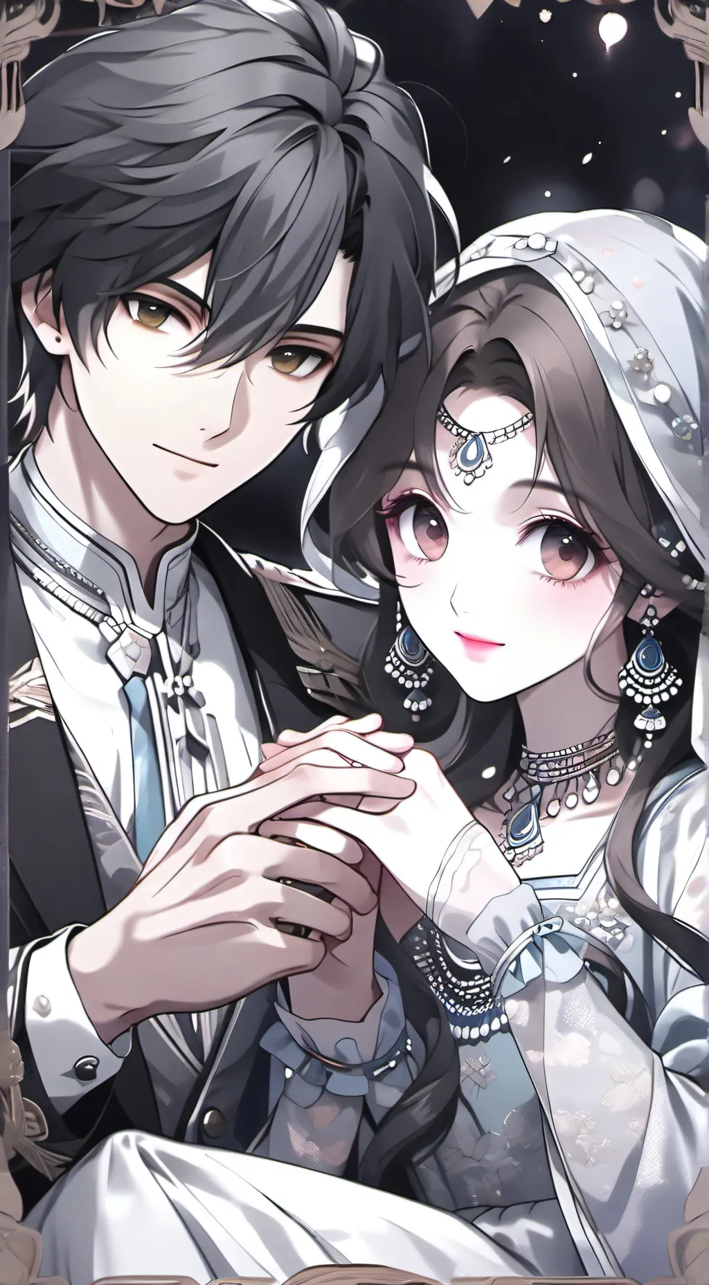 ai character: Lovely  background