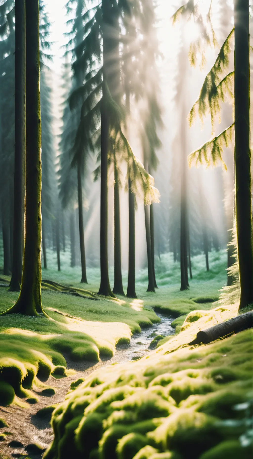 ai character: talk with the tree background