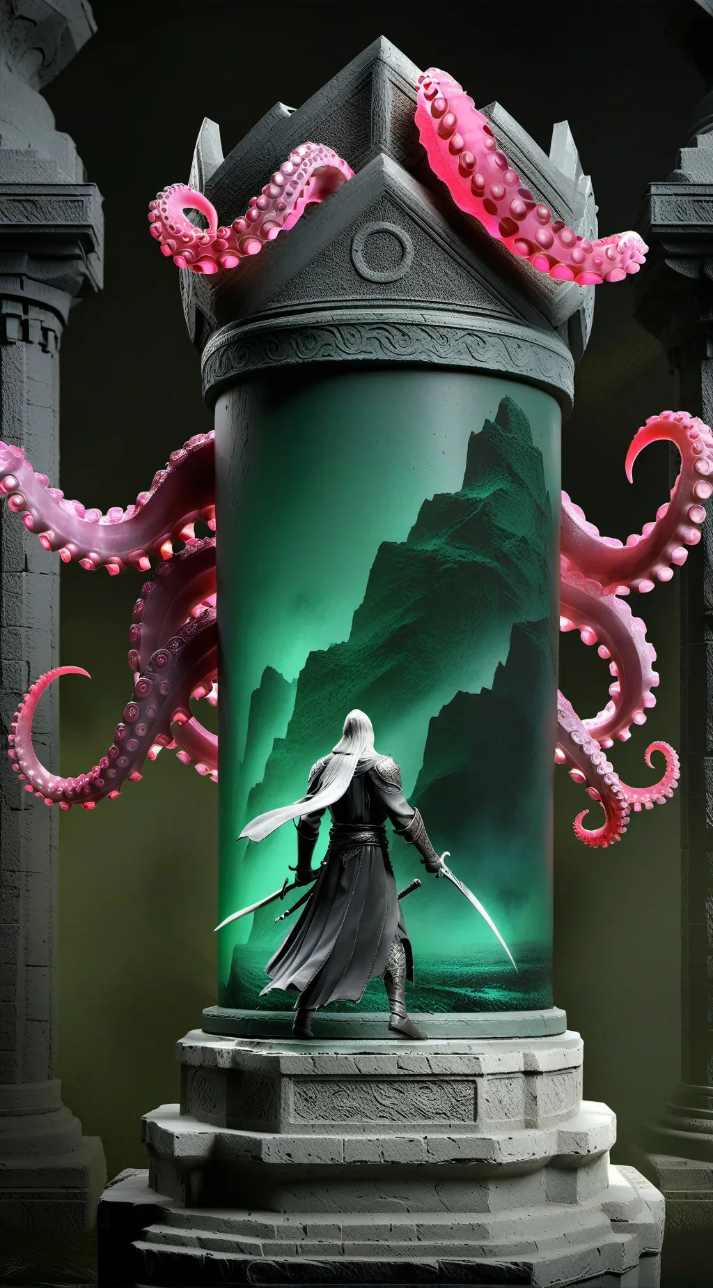 ai character: ~Tentacles~ background