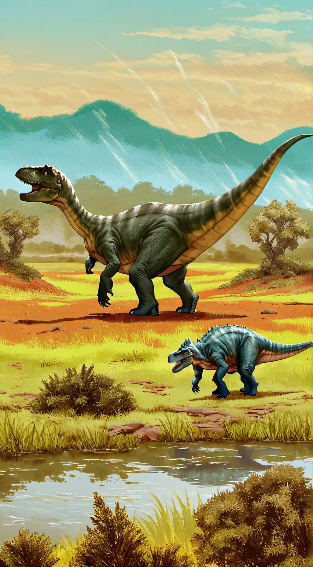ai character: Dino lovers background