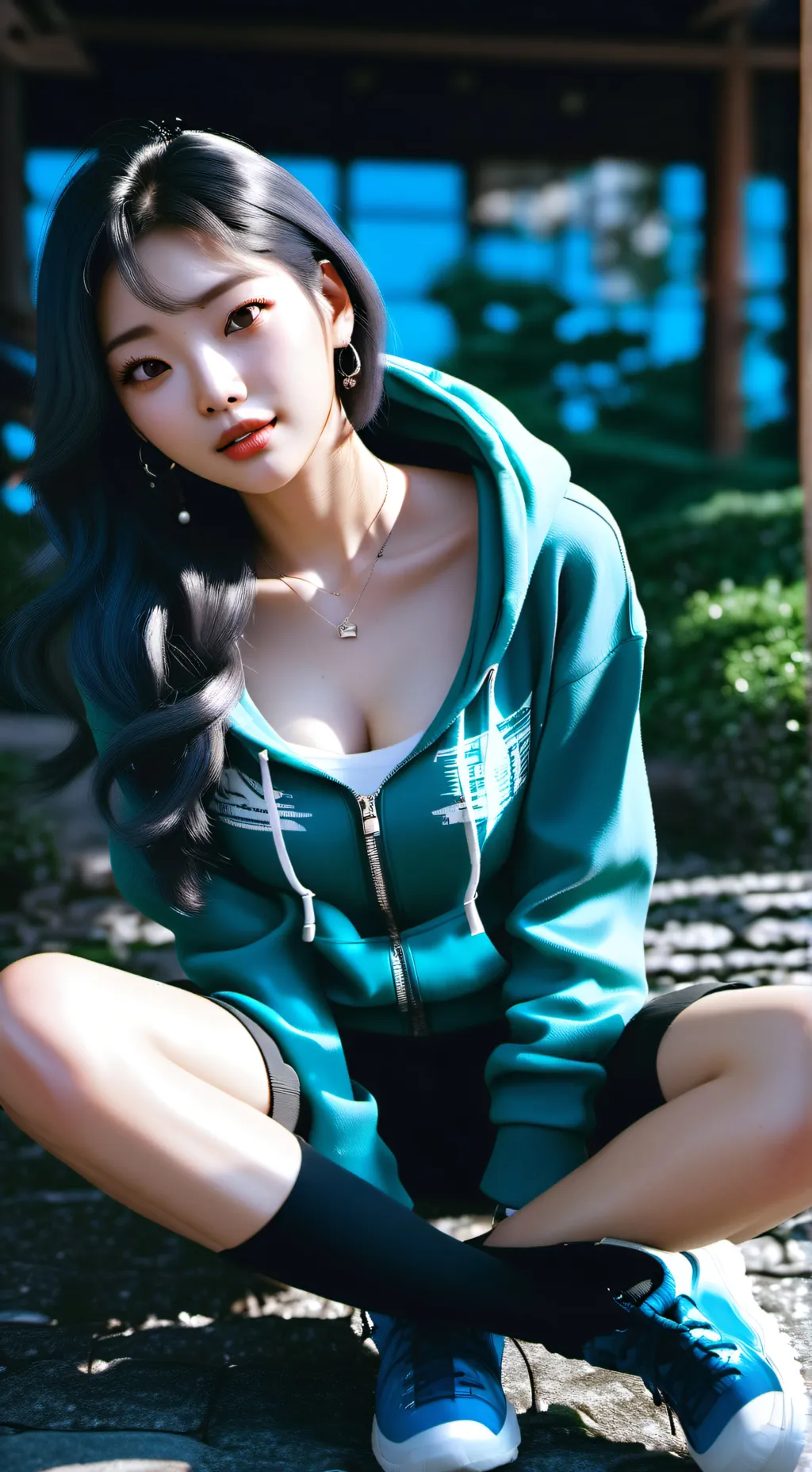 ai character: Kitty  background