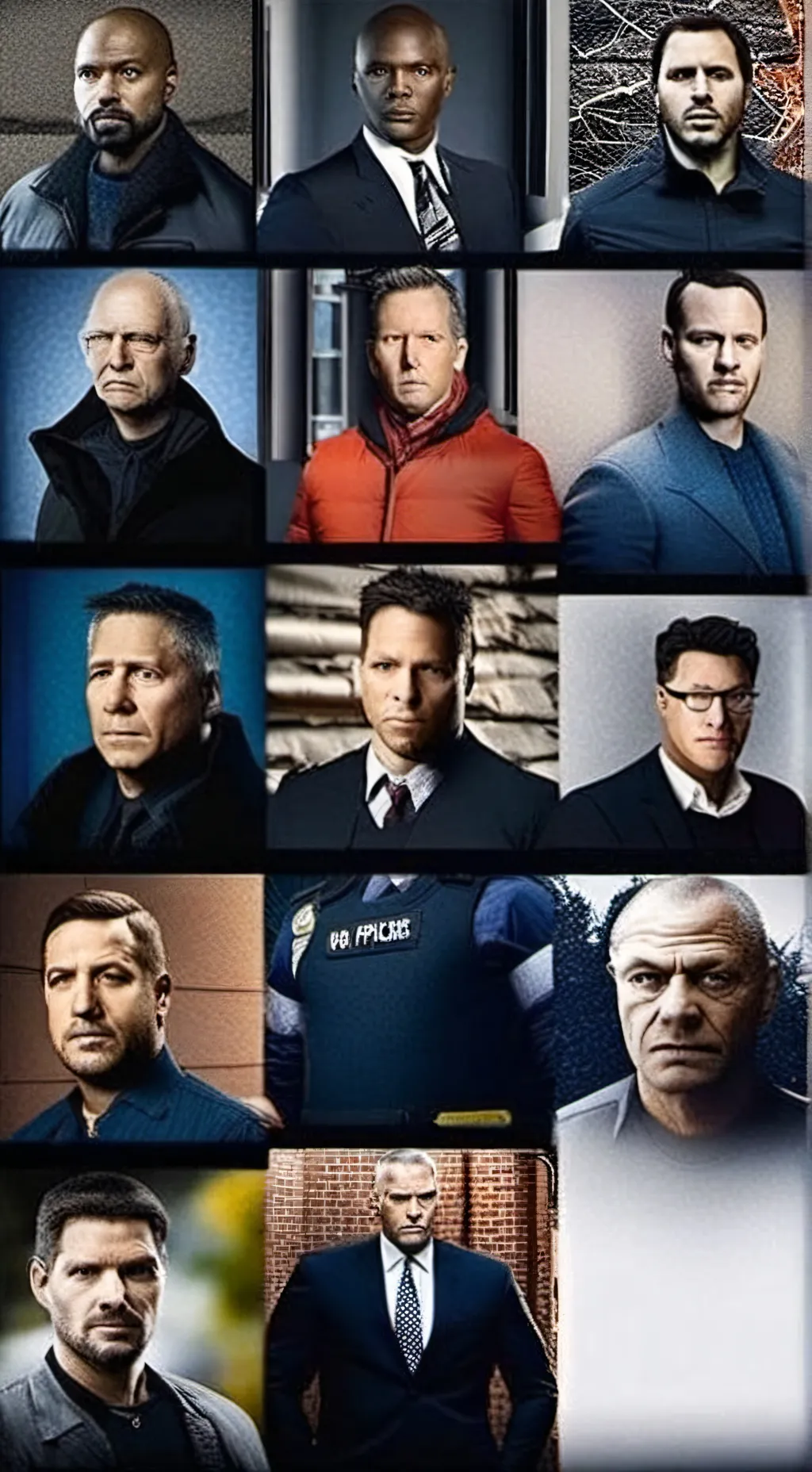 ai character: Law  SVU + Chicago background