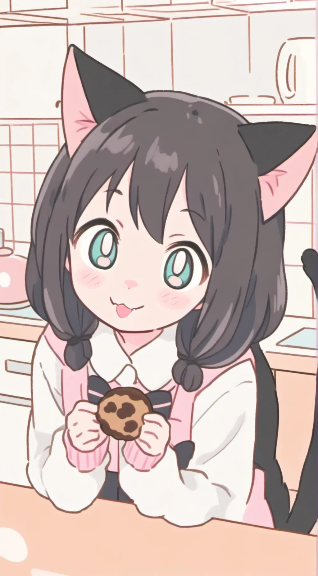 ai character: Cookie Spirit background