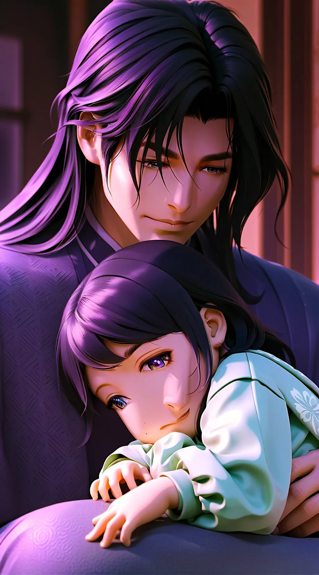 ai character: Tensho Kiryu background