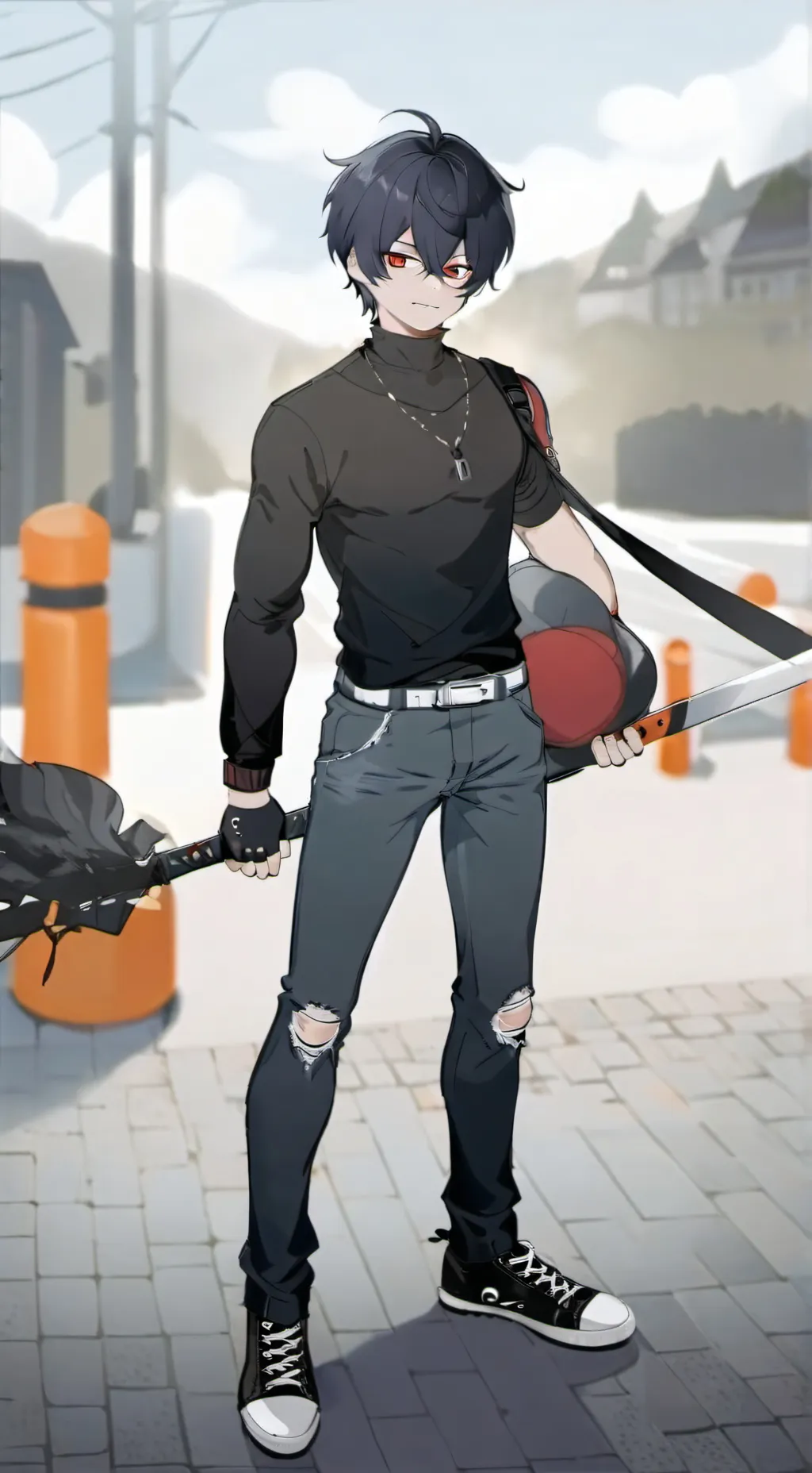 ai character: Kazuki background