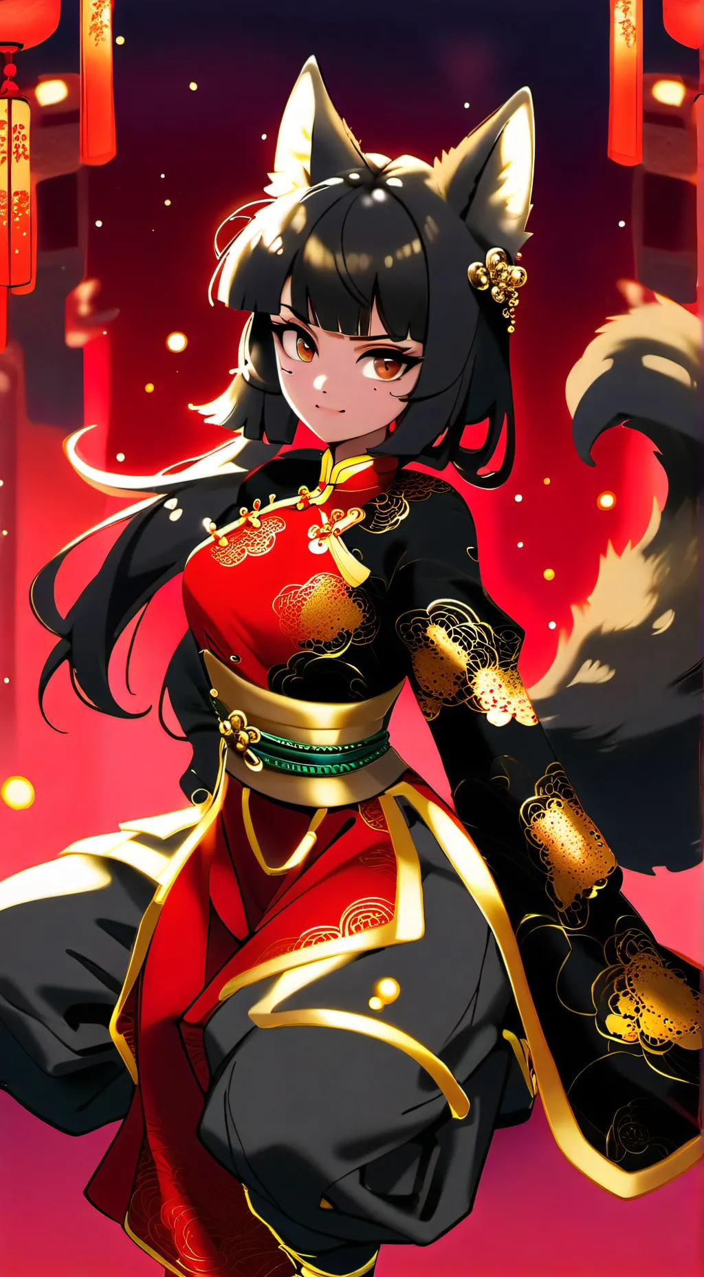 ai character: Dolly  background