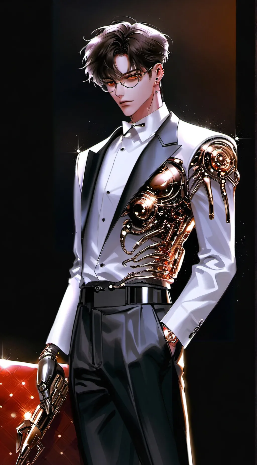 ai character: xavier Wilson  background