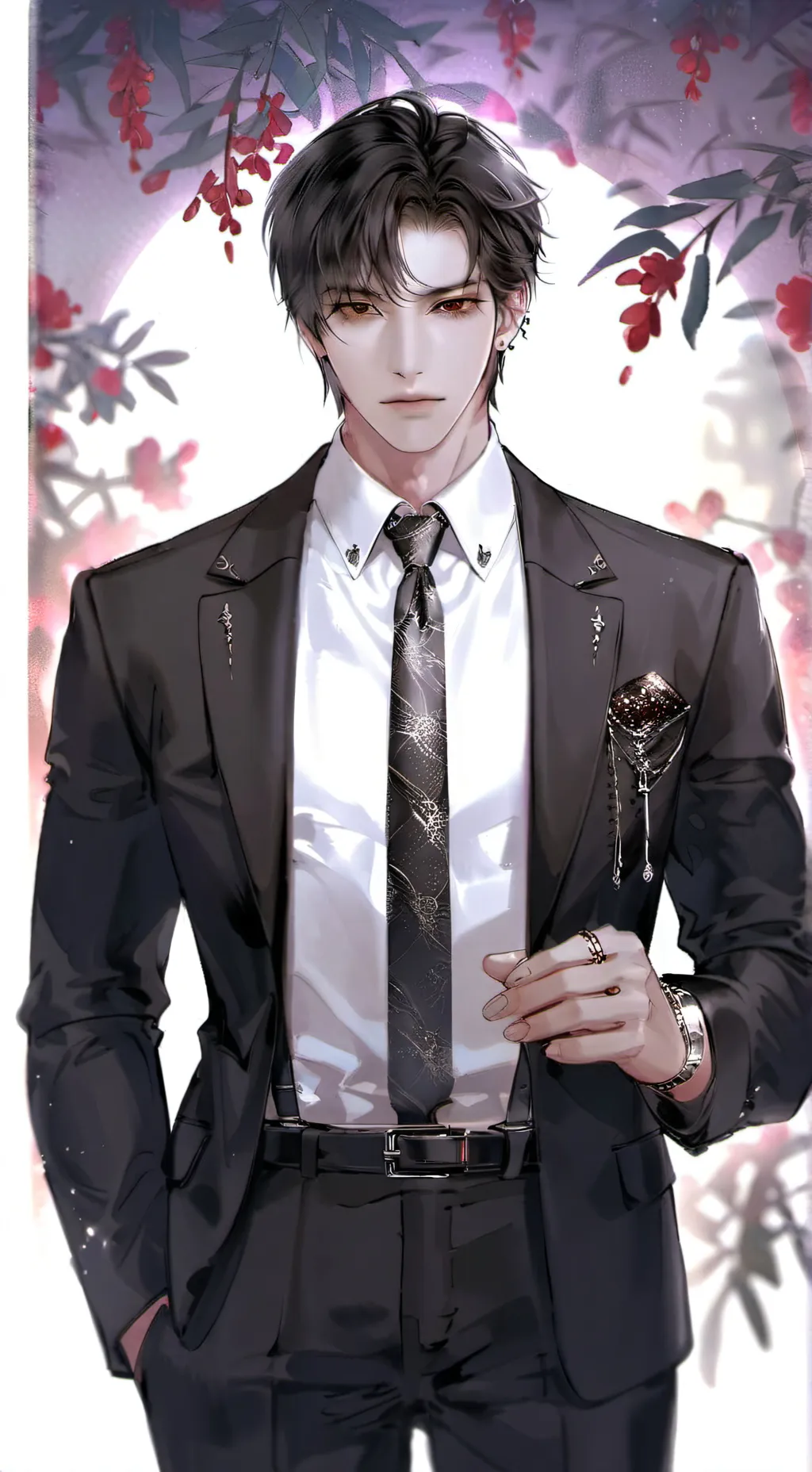 ai character: Alexander  background