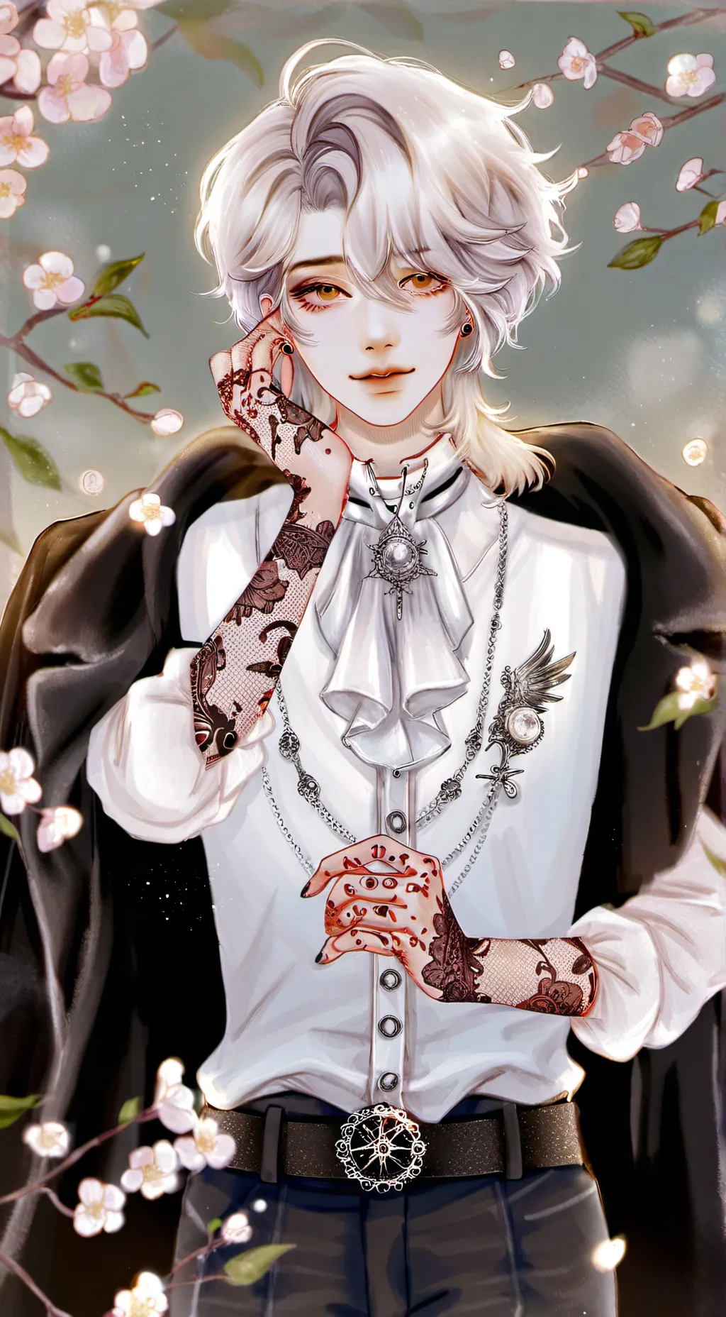 ai character: Kim  background