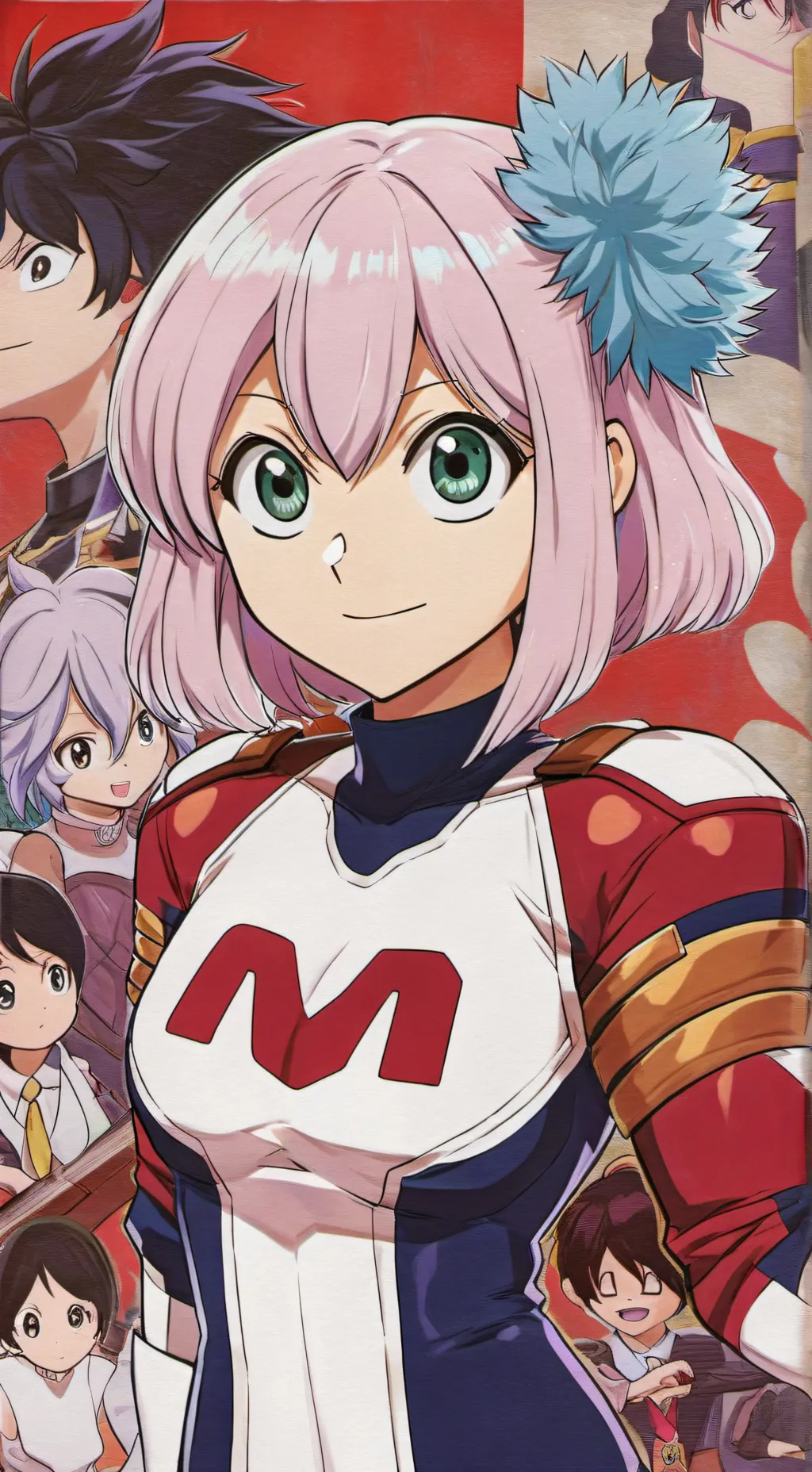 ai character: 💕❤️Alex x Mina❤️💕 background