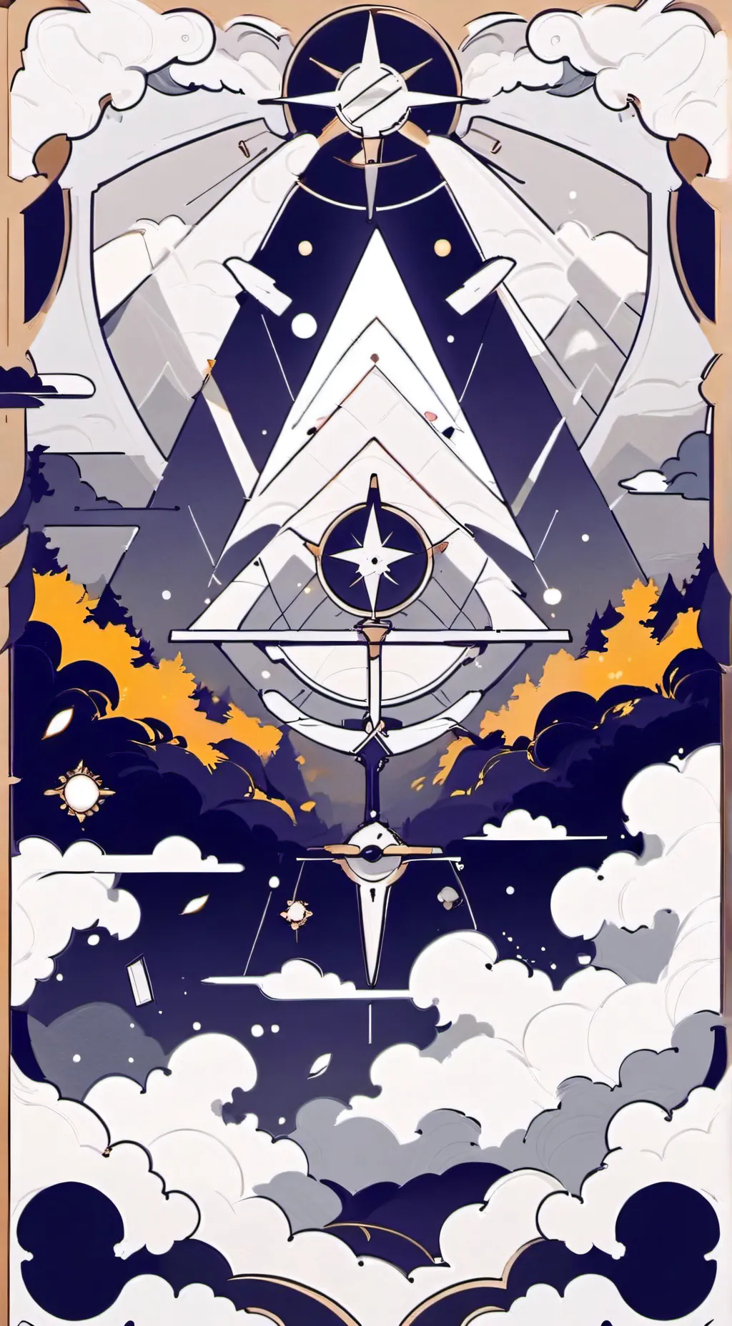 ai character: {castle} background
