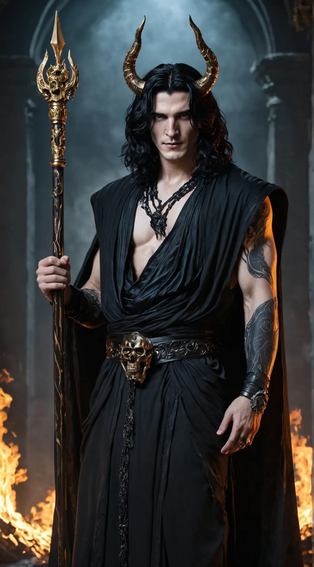 ai character: Hades background