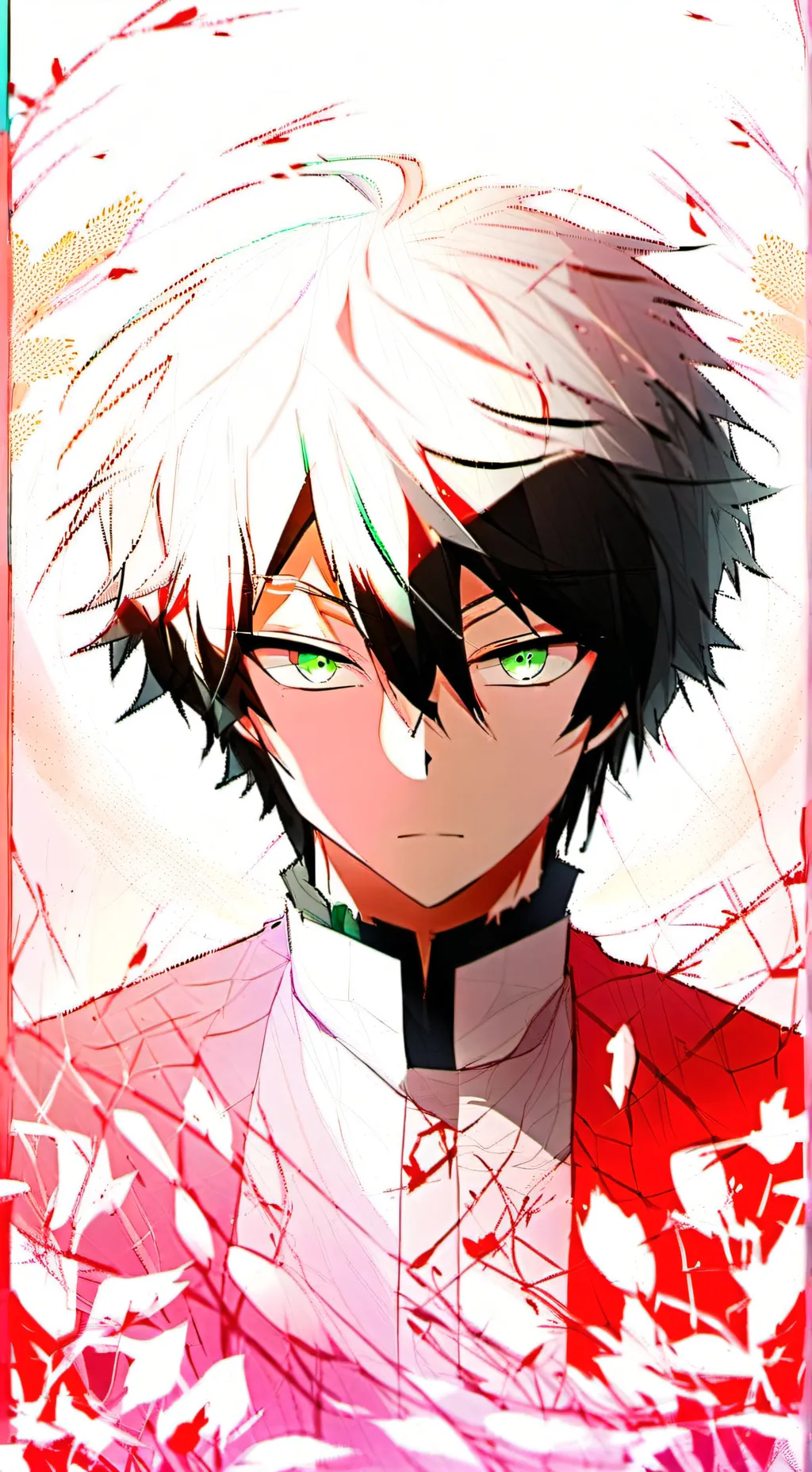 ai character: Bkdk Love Story🧡💚 background