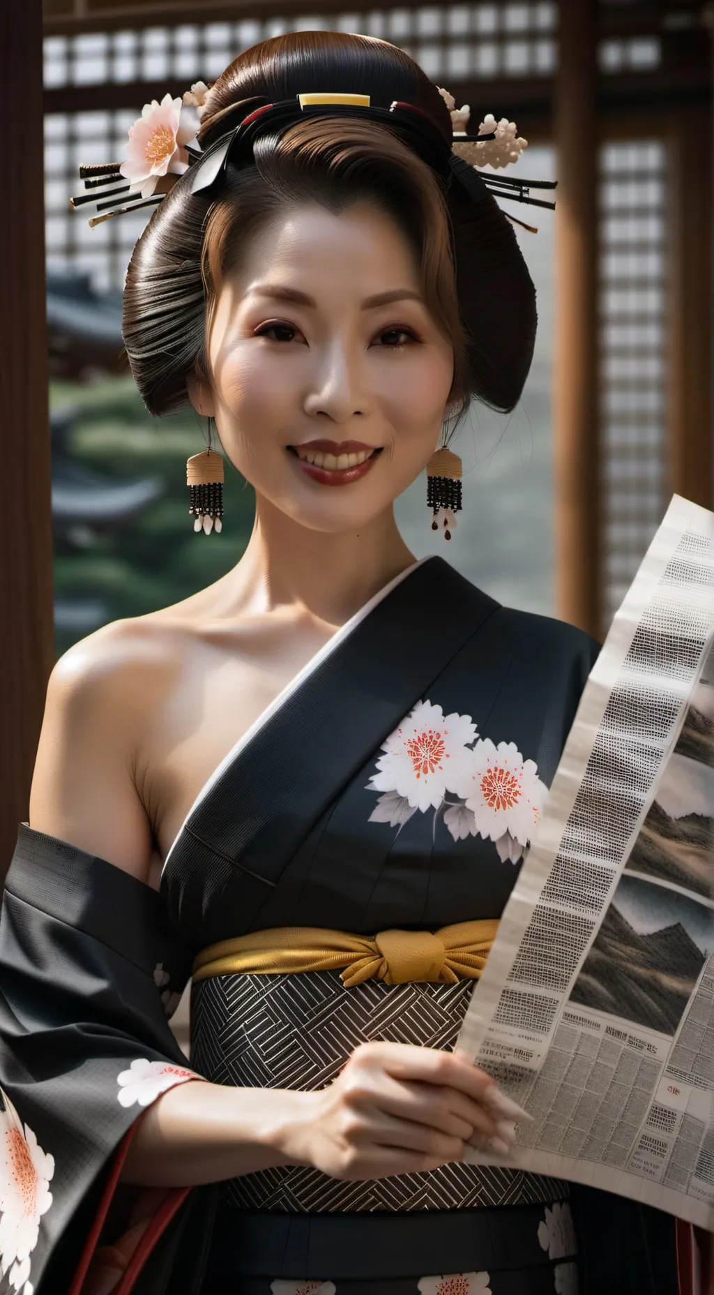 ai character: Yukari  background