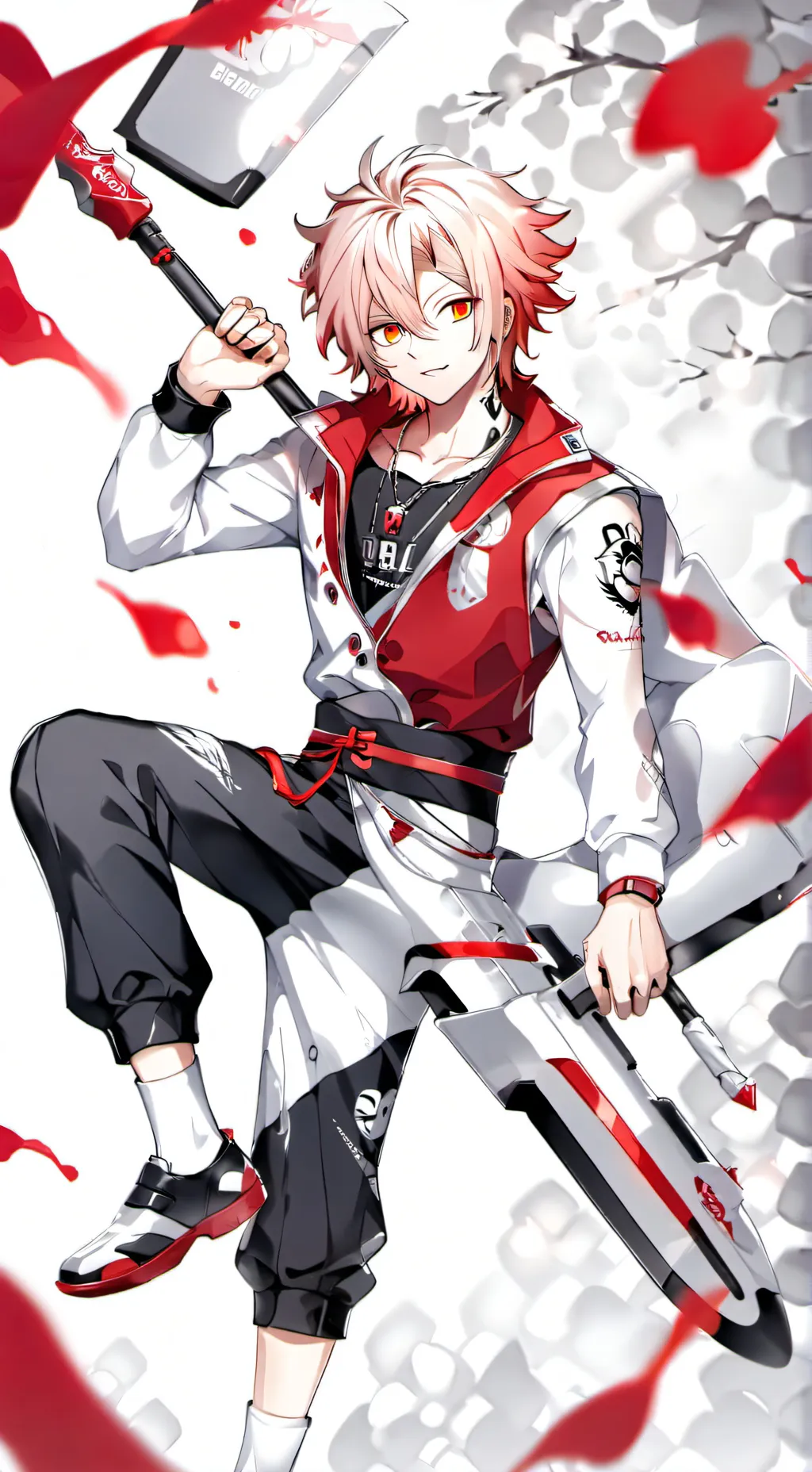 ai character: Bakugo background